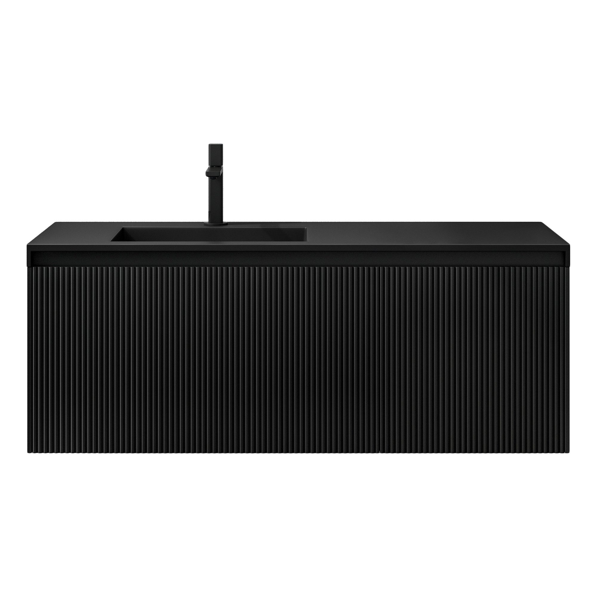 doporro Badmöbel-Set Mineraguss Waschbeckenunterschrank Badezimmermöbel Sof günstig online kaufen