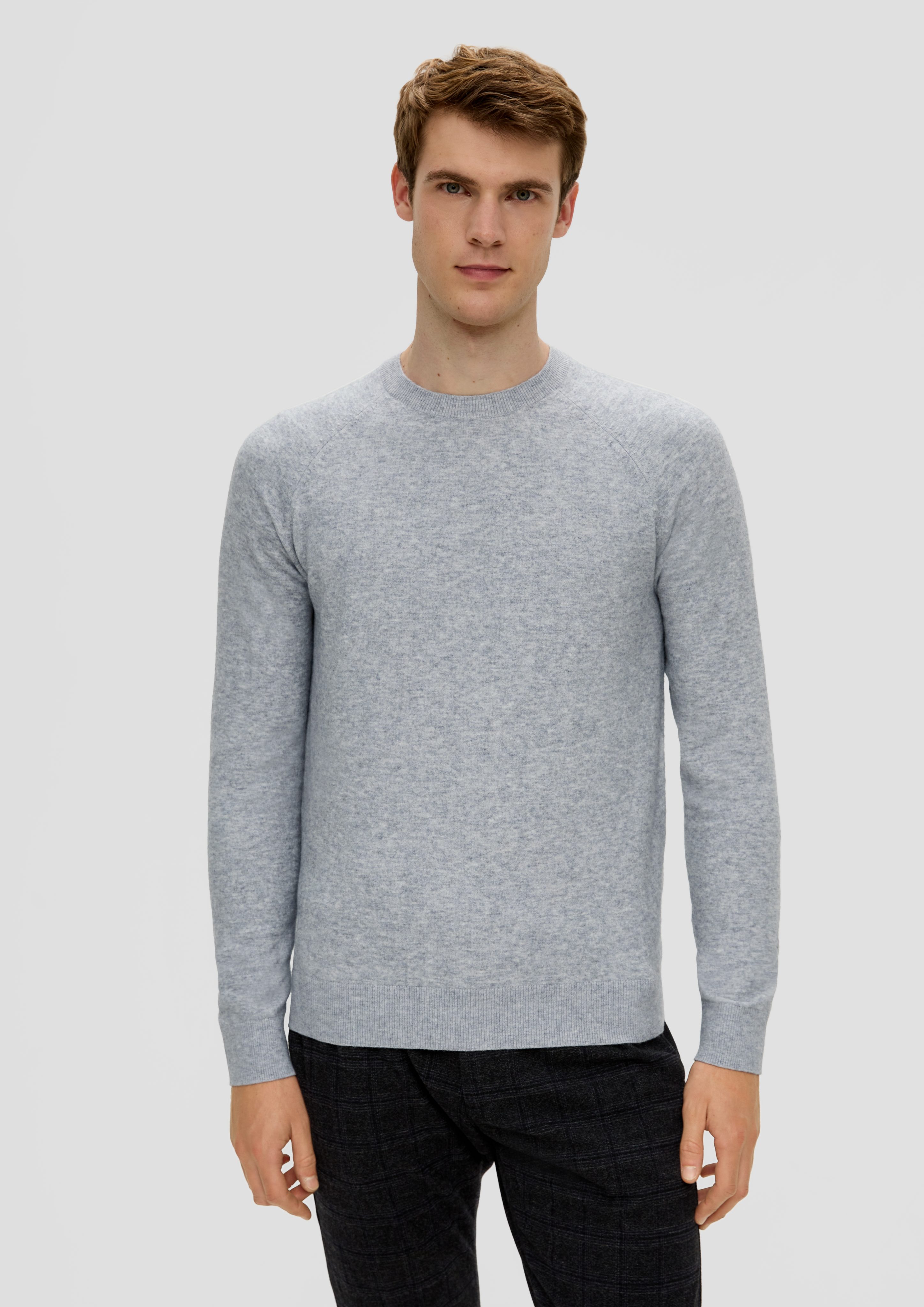 Strickpullover Pullover aus Wollmix