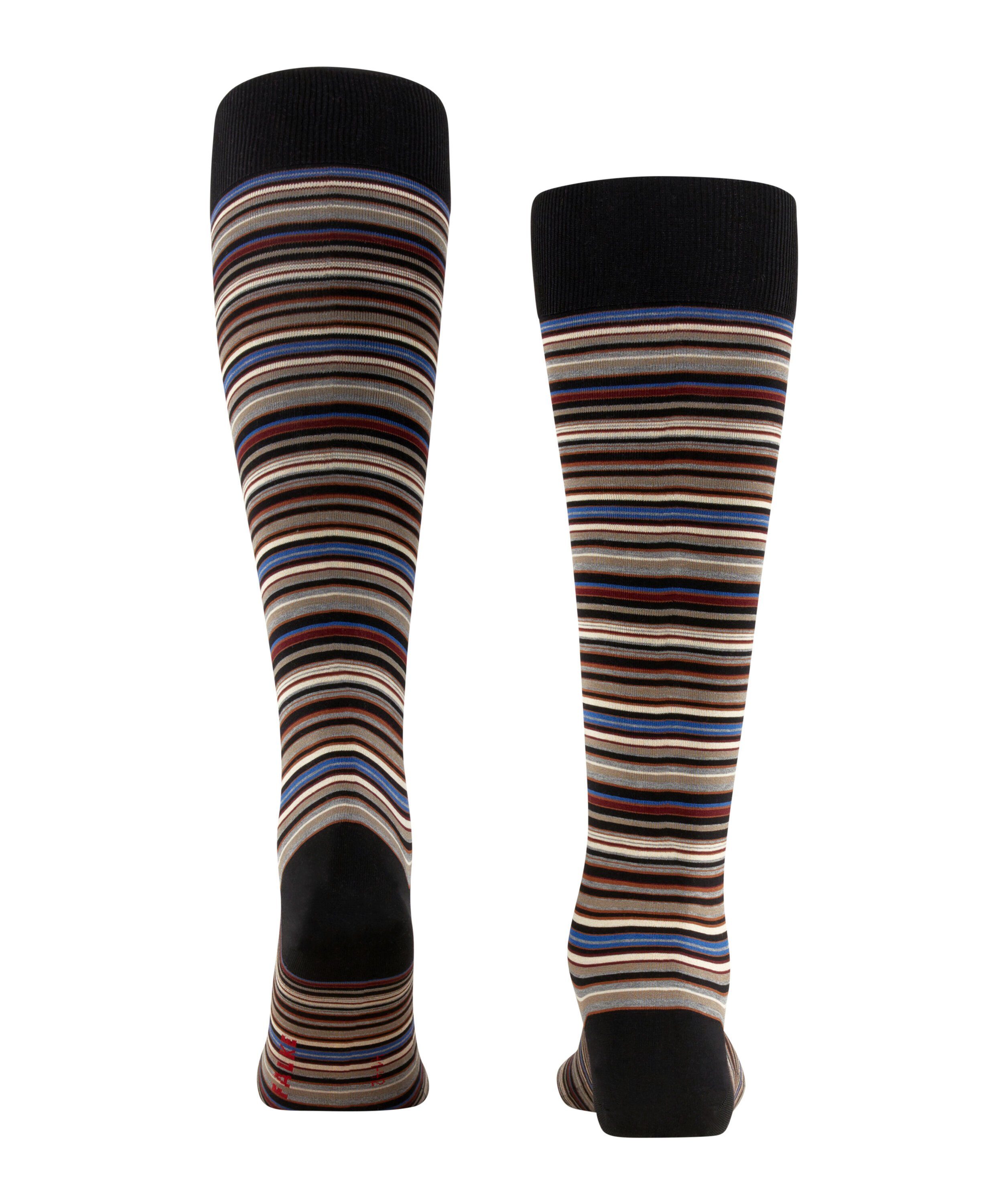 FALKE Kniestrümpfe Microblock Kniestrümpfe aus Fil d'Ecosse Baumwolle (1-Paar) aus Fil d'Ecosse Baumwolle