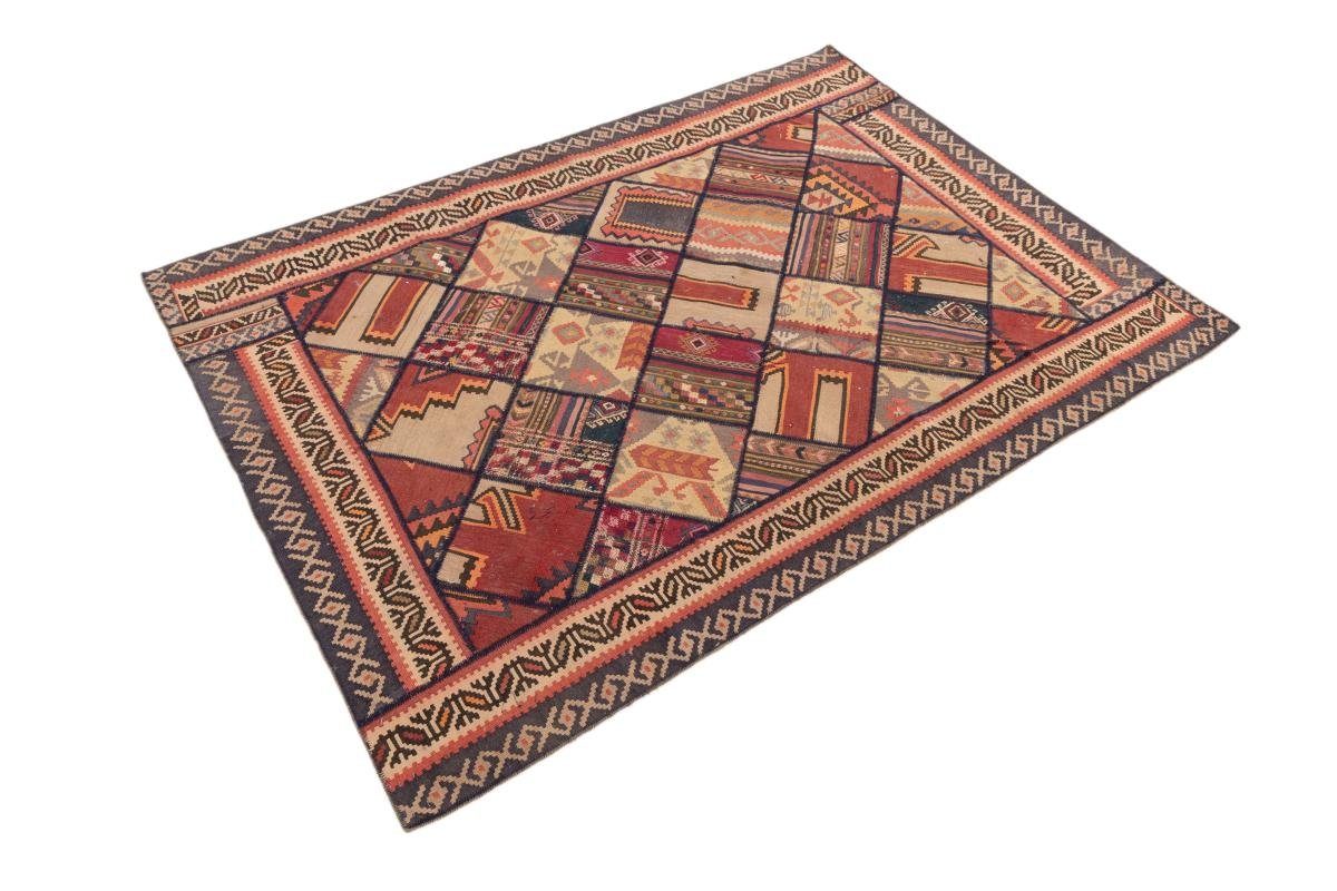 Orientteppich Moderner Handgeknüpfter rechteckig, Perserteppich, Trading, Höhe: 5 Vintage 150x200 Orientteppich Nain / mm