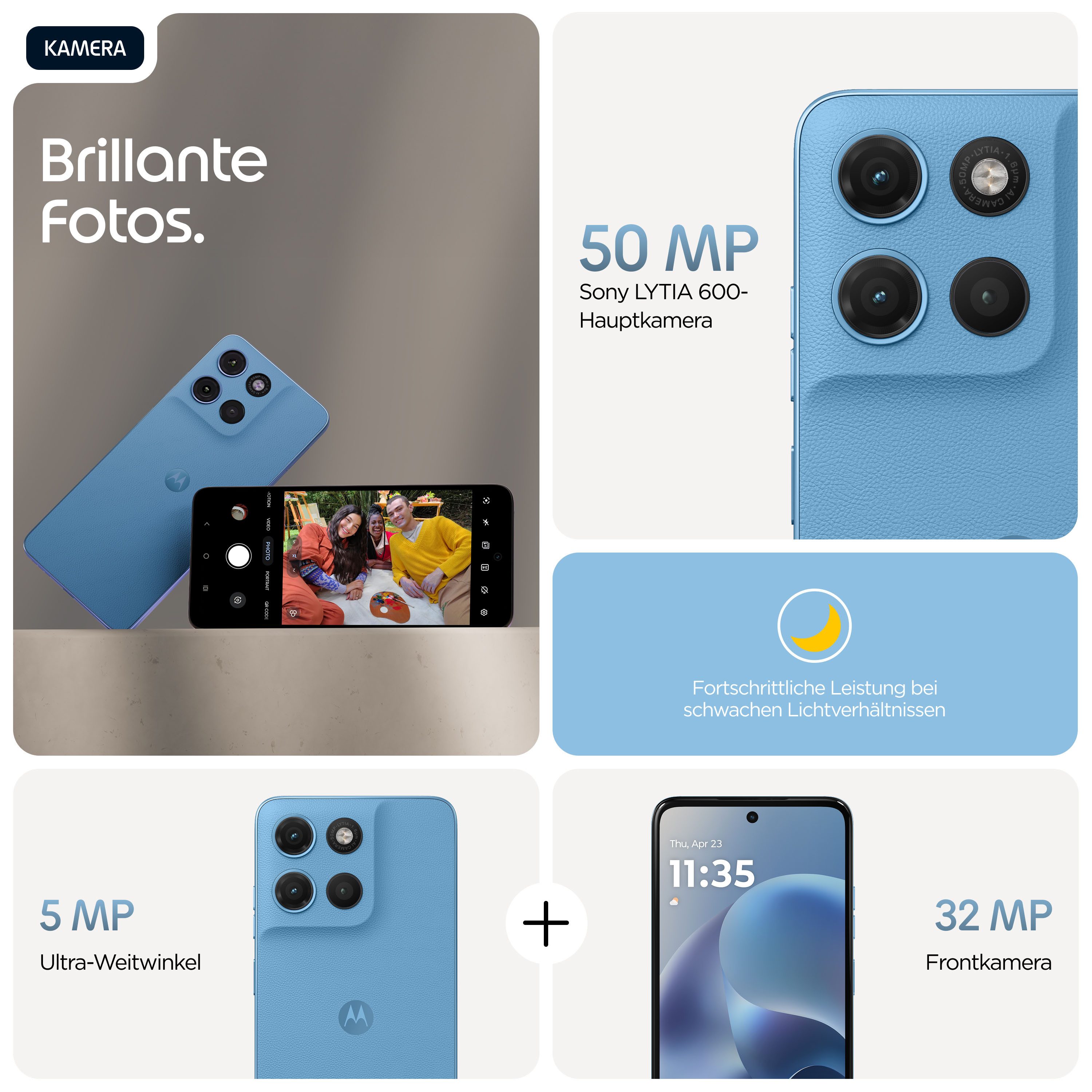 Motorola moto g 17 Smartphone (17,07 cm/6,72 Zoll, 128 GB Speicherplatz, 50 MP Kamera)