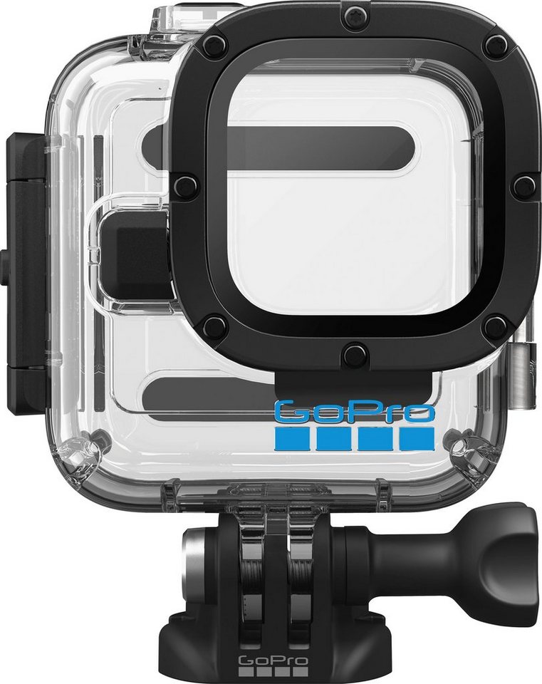 GoPro TAUCHGEHÄUSE HERO11 BLACK MINI Actioncam Zubehör, Das flache  Glasobjektiv ermöglicht scharfe, hochwertige Unterwasseraufnahmen