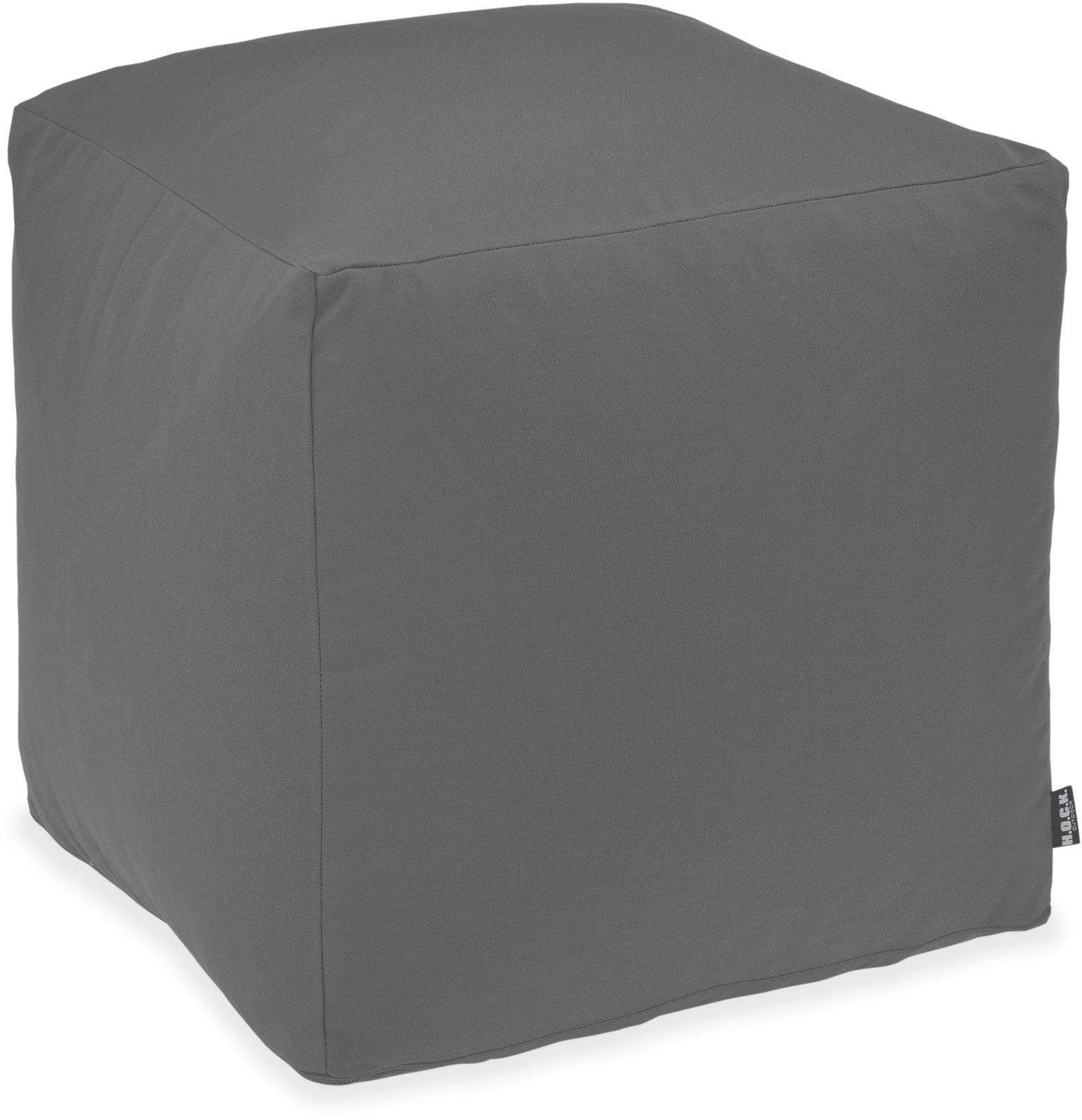 H.O.C.K. Sitzhocker H.O.C.K. Classic Uni Outdoor Bean Cube Pouf 40x40x40cm Farben, Hocker, Sitzhocker, Pouf Hocker, Barhocker - wetterfest, vielseitig