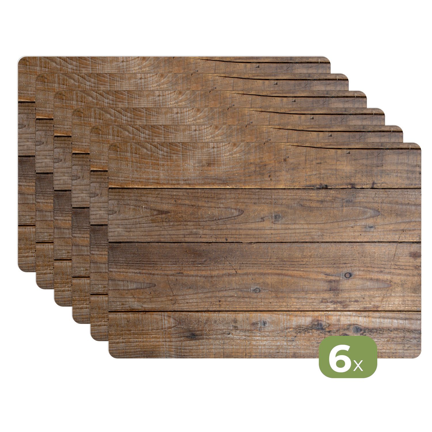 MuchoWow Platzset Holzbretter mit einer besonderen günstig online kaufen