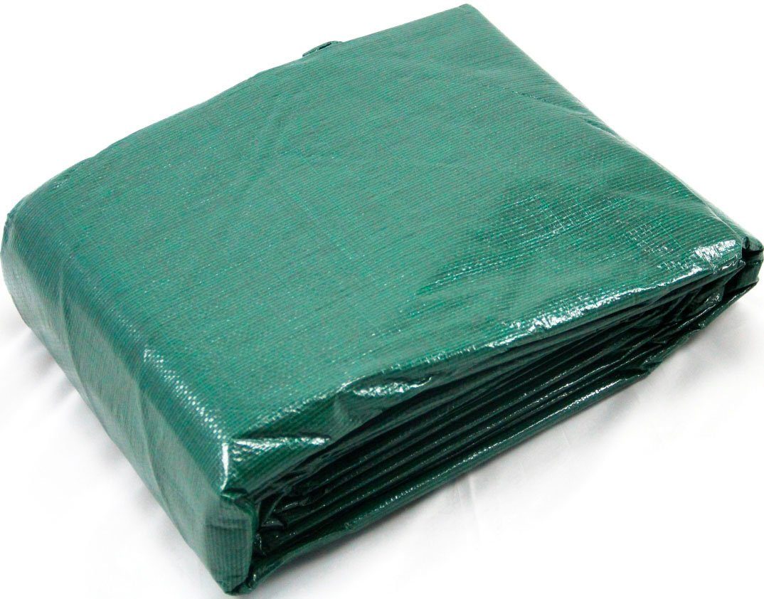 Karibu Pool-Abdeckplane TOSCANA Ø550 cm inkl. Spannschnur, Winterabdeckplane Ø: 550 cm für Holzpools der Serie TOSCANA