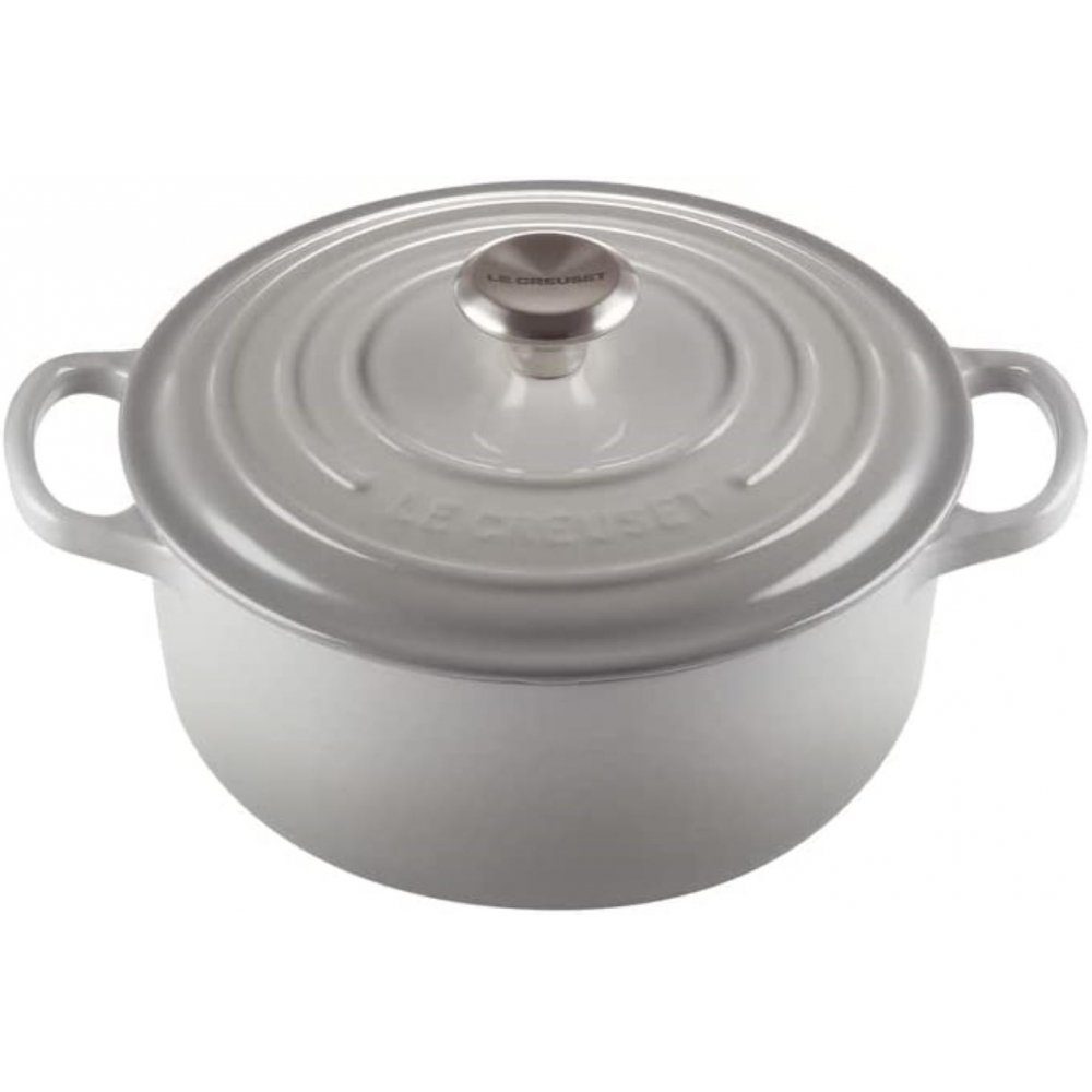 LE CREUSET Bräter 21177205412430 Signature - Bräter - 20 cm - Gusseisen -2,4 Liter-grau perlgrau