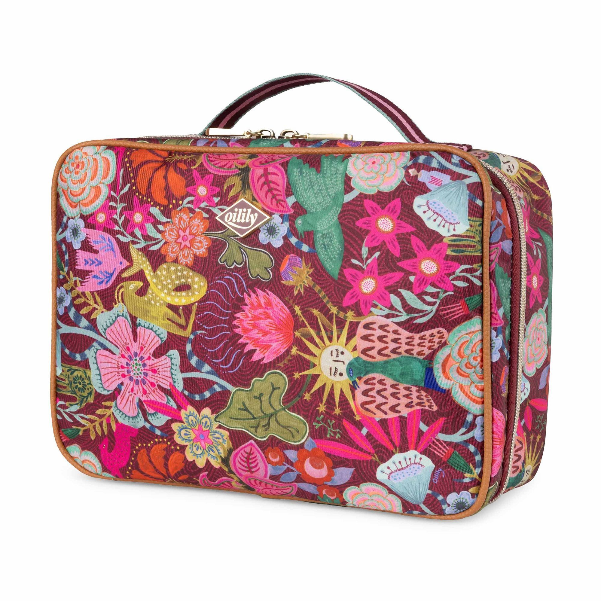Oilily Kulturbeutel Schokland Treasues Cara, Polyester
