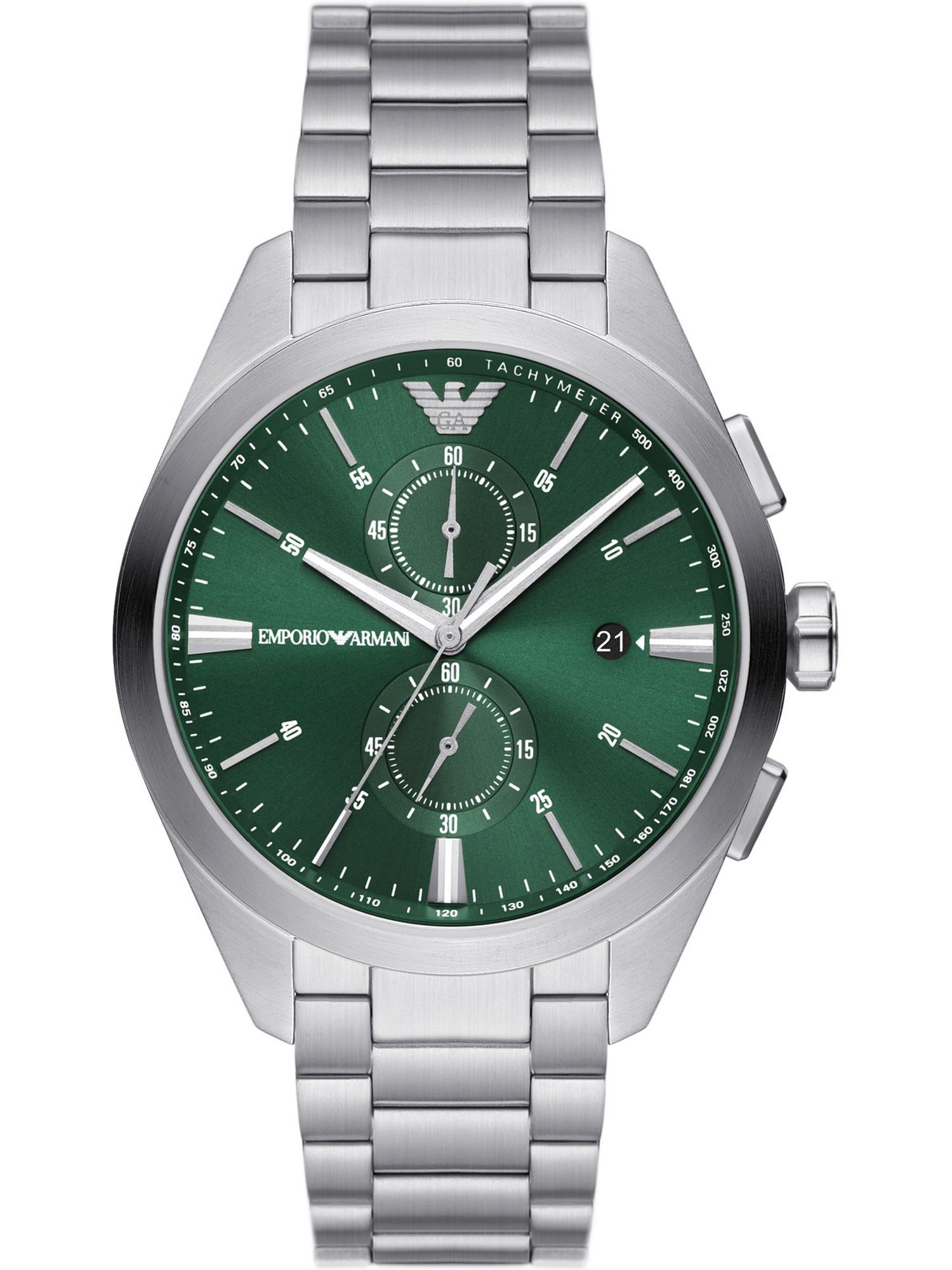 Emporio Armani Chronograph Emporio Armani Herren-Uhren Analog Quarz, Klassikuhr