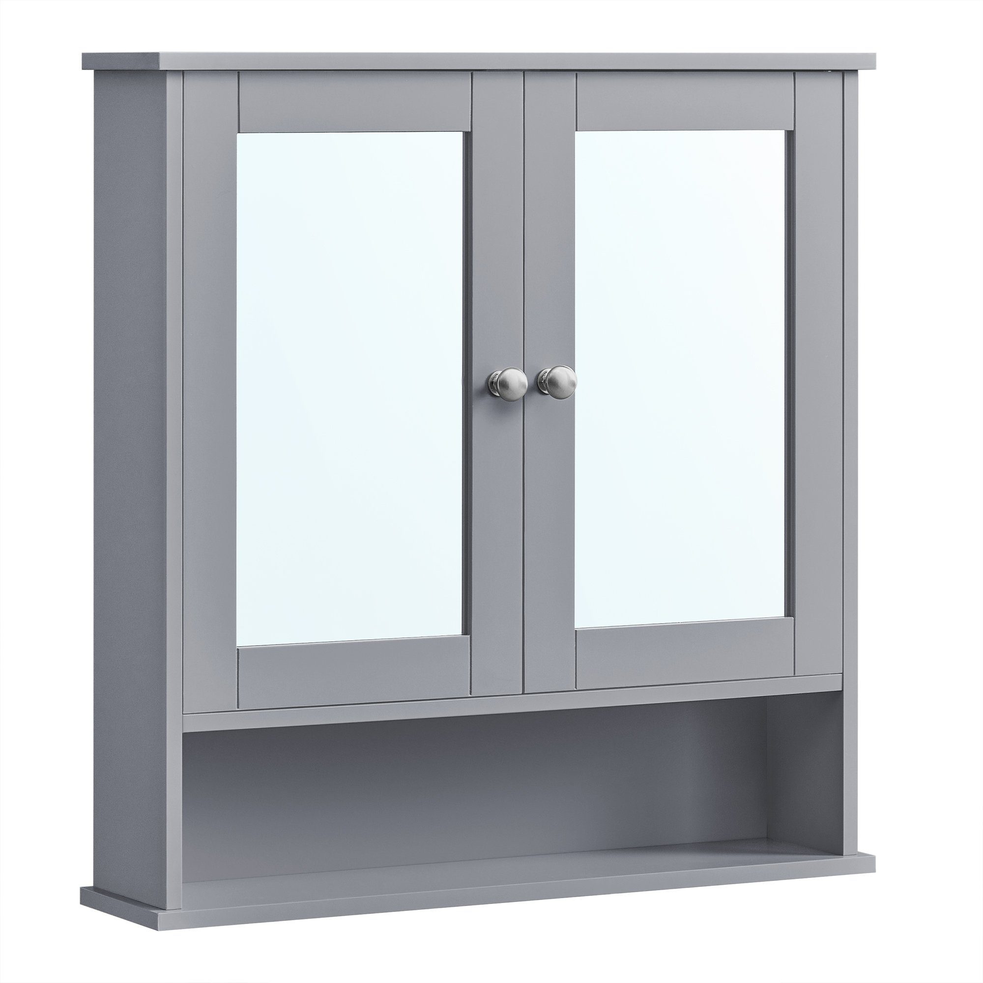VASAGLE Spiegelschrank Badschrank Wandschrank Hängeschrank verstellbare günstig online kaufen