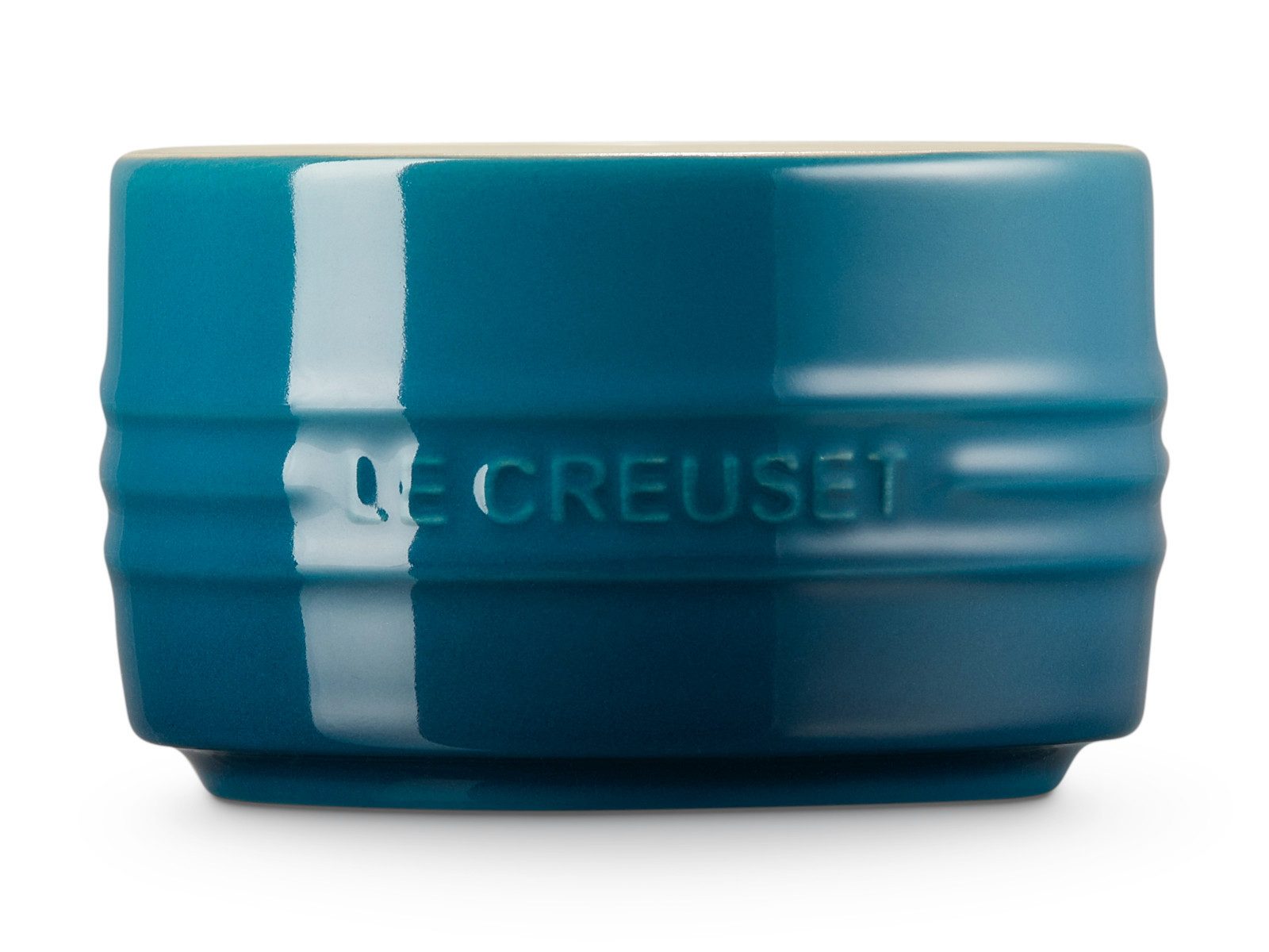 LE CREUSET Backform stapelbares Förmchen deep teal 8cm