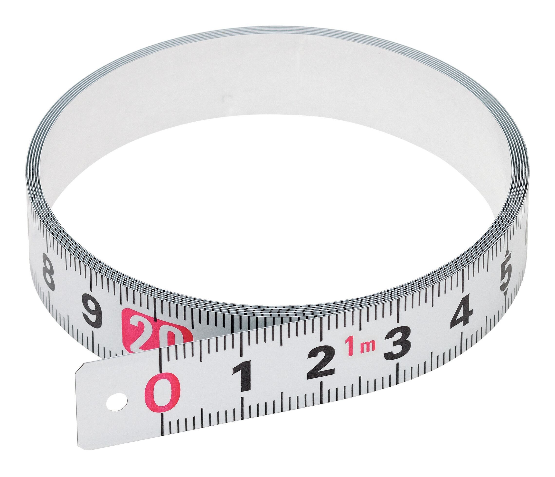 Tajima Maßband, Bandmaß selbstklebend LNR 1m x 13 mm