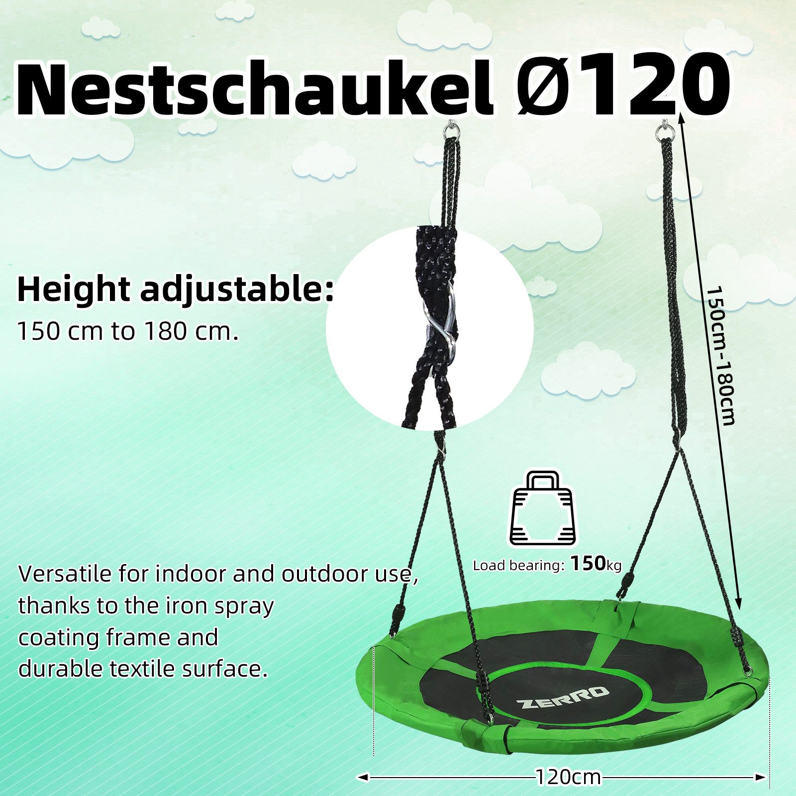CCLIFE Nestschaukel ZERRO Nestschaukel Outdoor & günstig online kaufen
