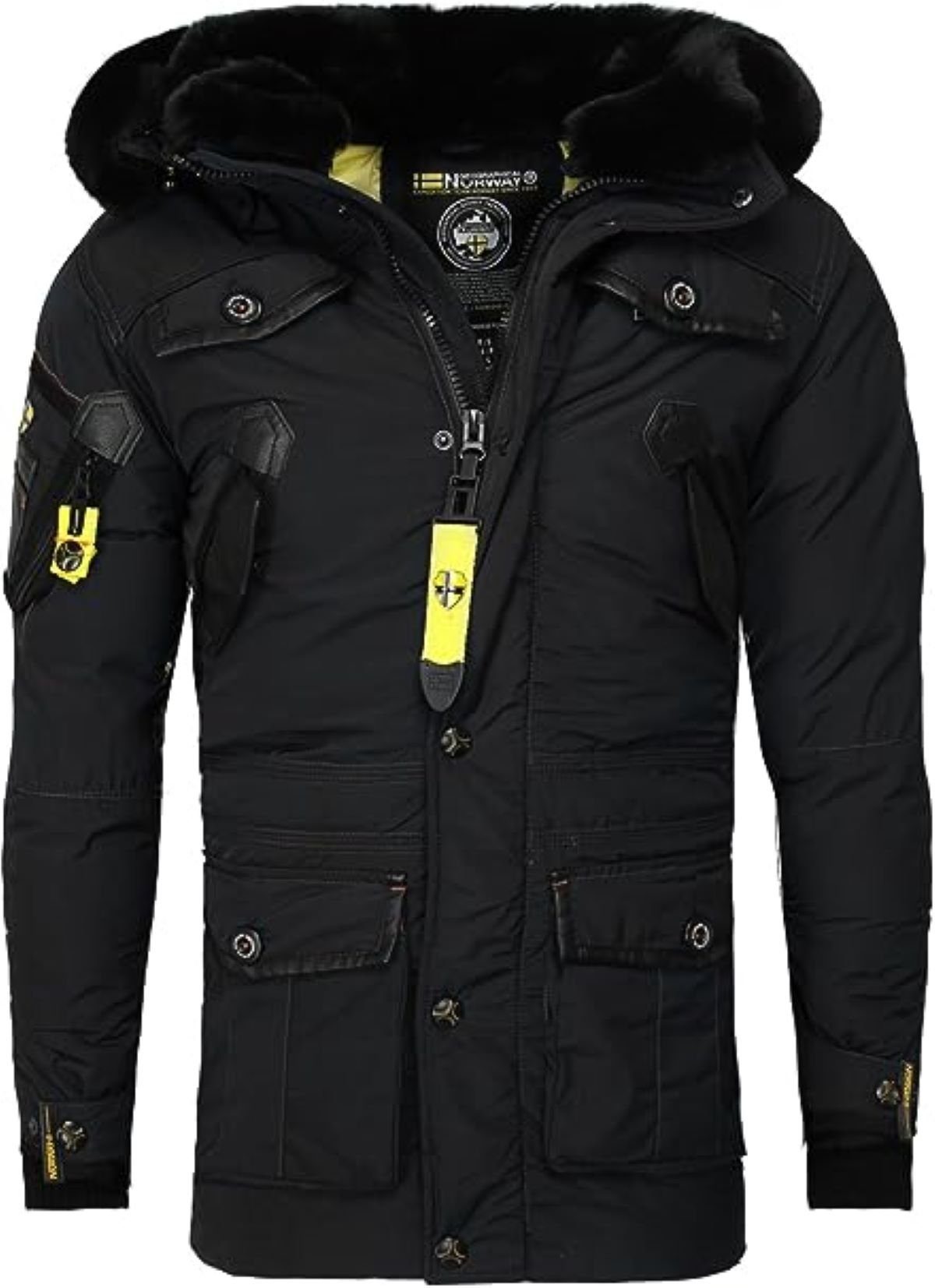 Winterjacke Herren Outdoor Jacke Parka BrAcrobat