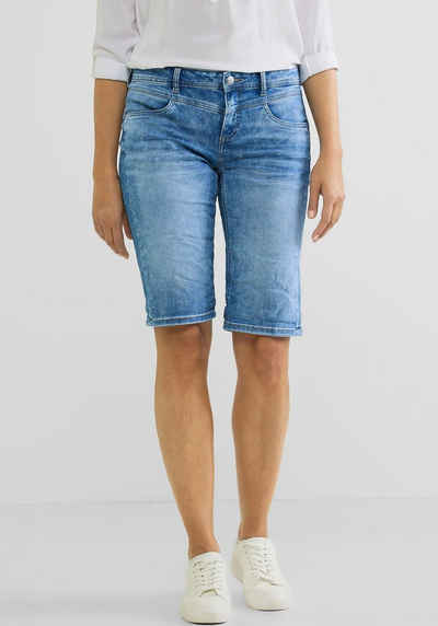 STREET ONE Bermudas mit Ziernaht