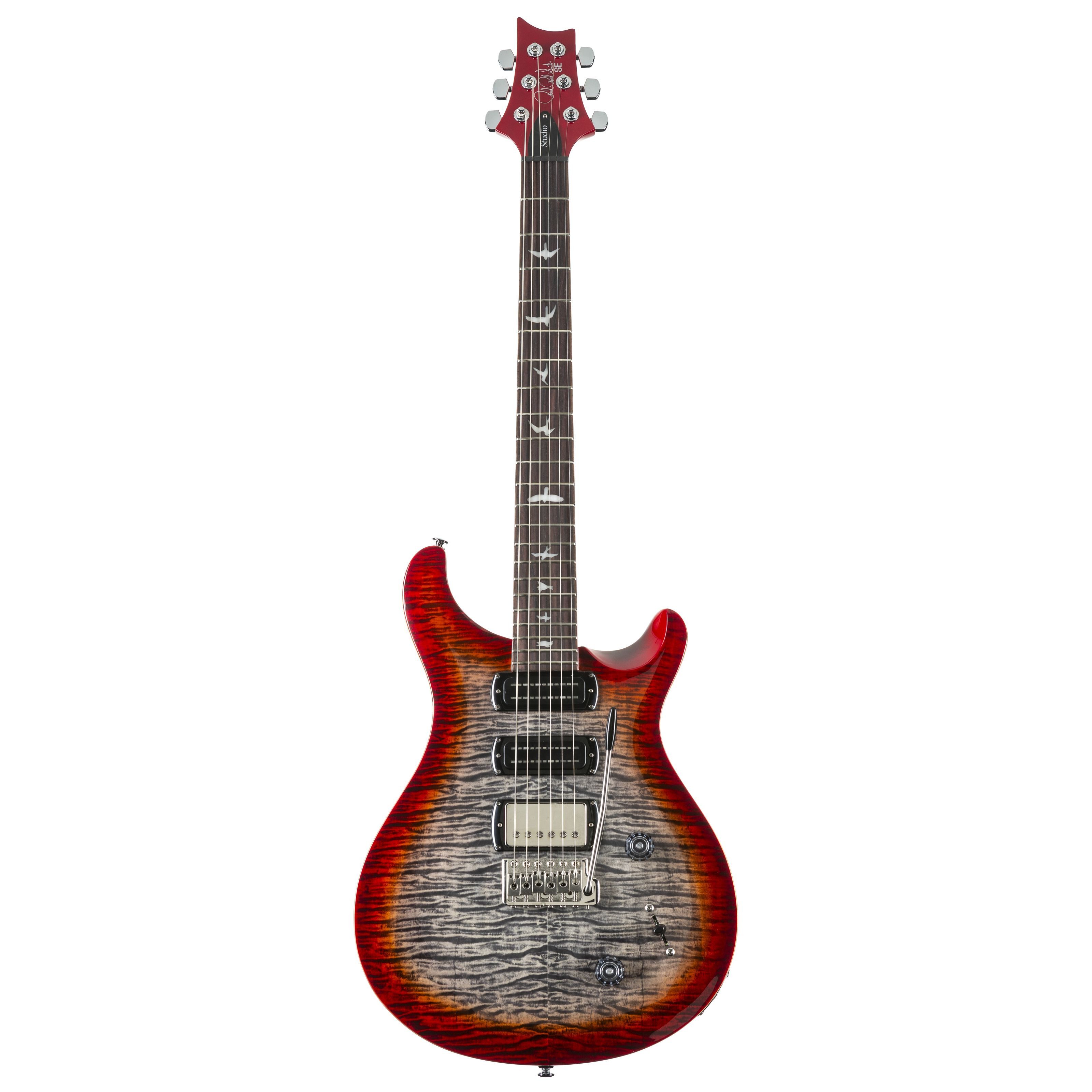 PRS E-Gitarre, E-Gitarren, PRS-Modelle, SE Studio Charcoal Cherry Burst - E-Gitarre