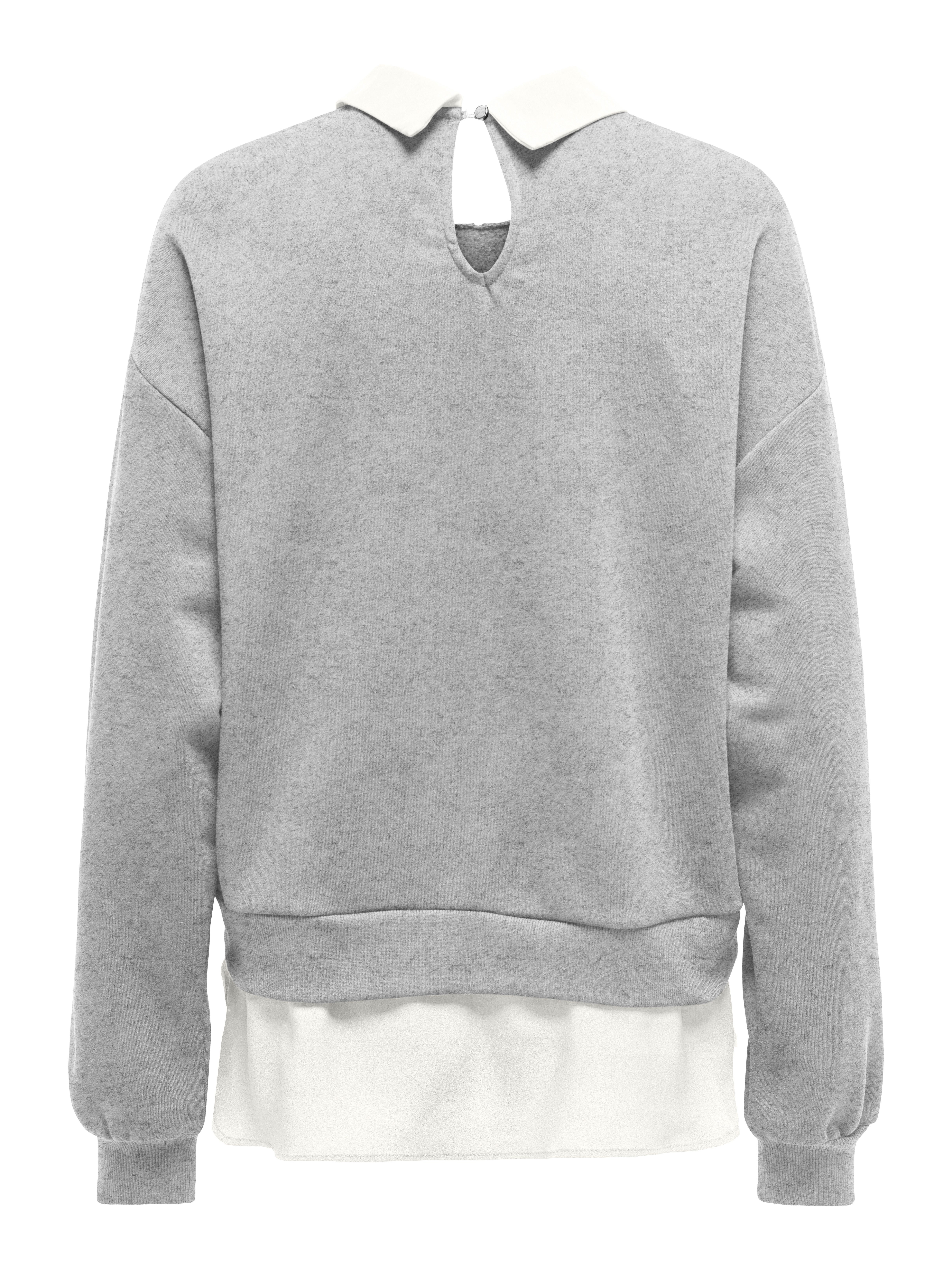 ONLY Sweatshirt ONLANNI L/S WOVEN MIX günstig online kaufen
