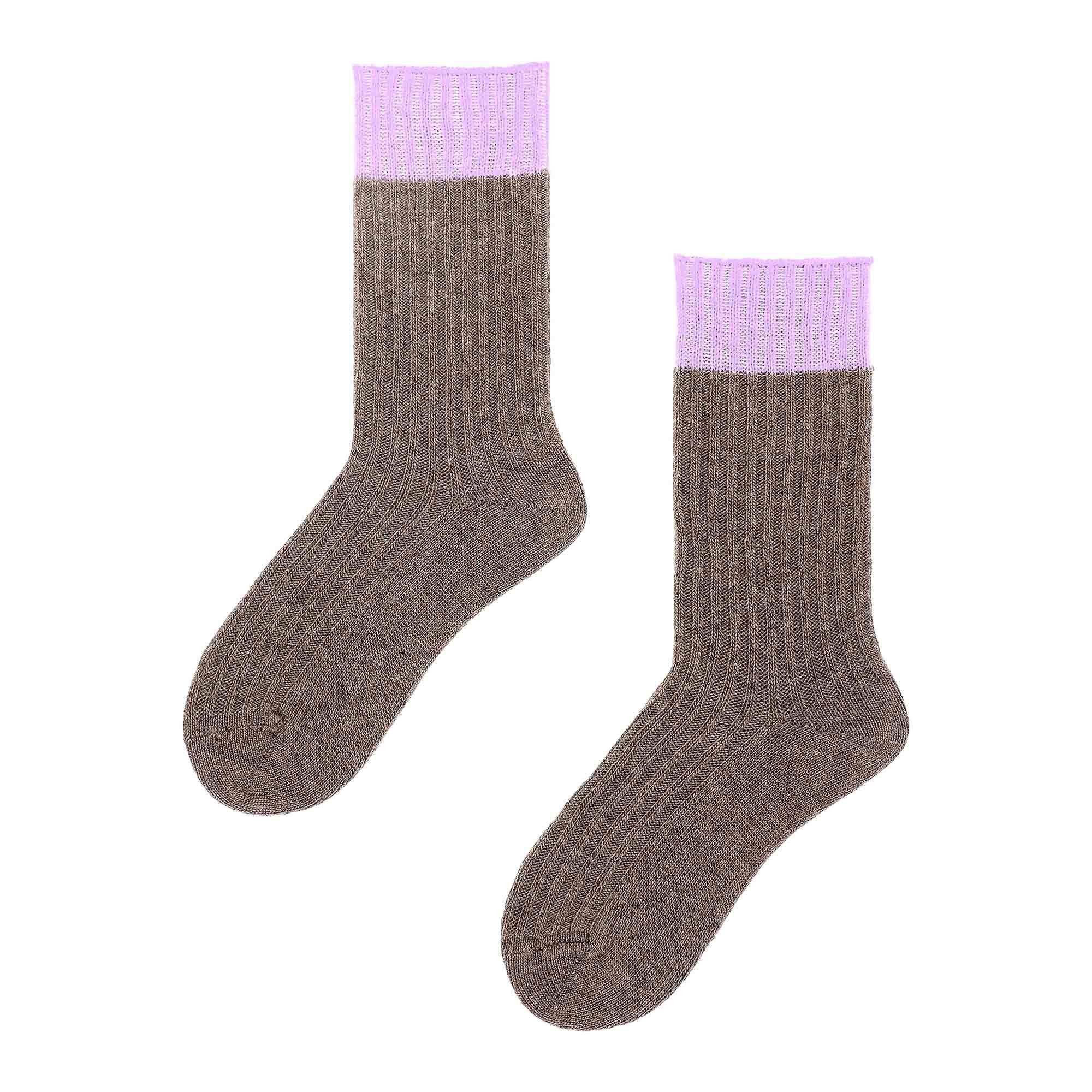 Hudson Basicsocken Cosmic Block (1-Paar) Шкарпетки mit Ripp-Struktur