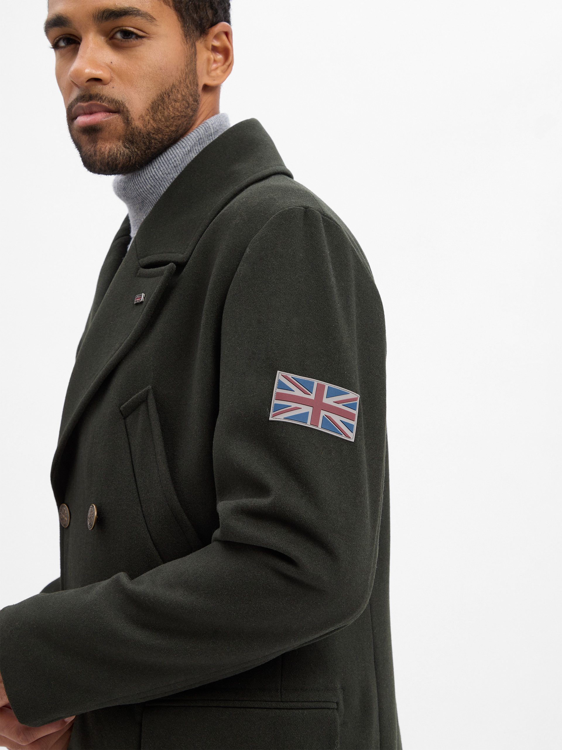 Finshley & Harding London Wolljacke Lennard