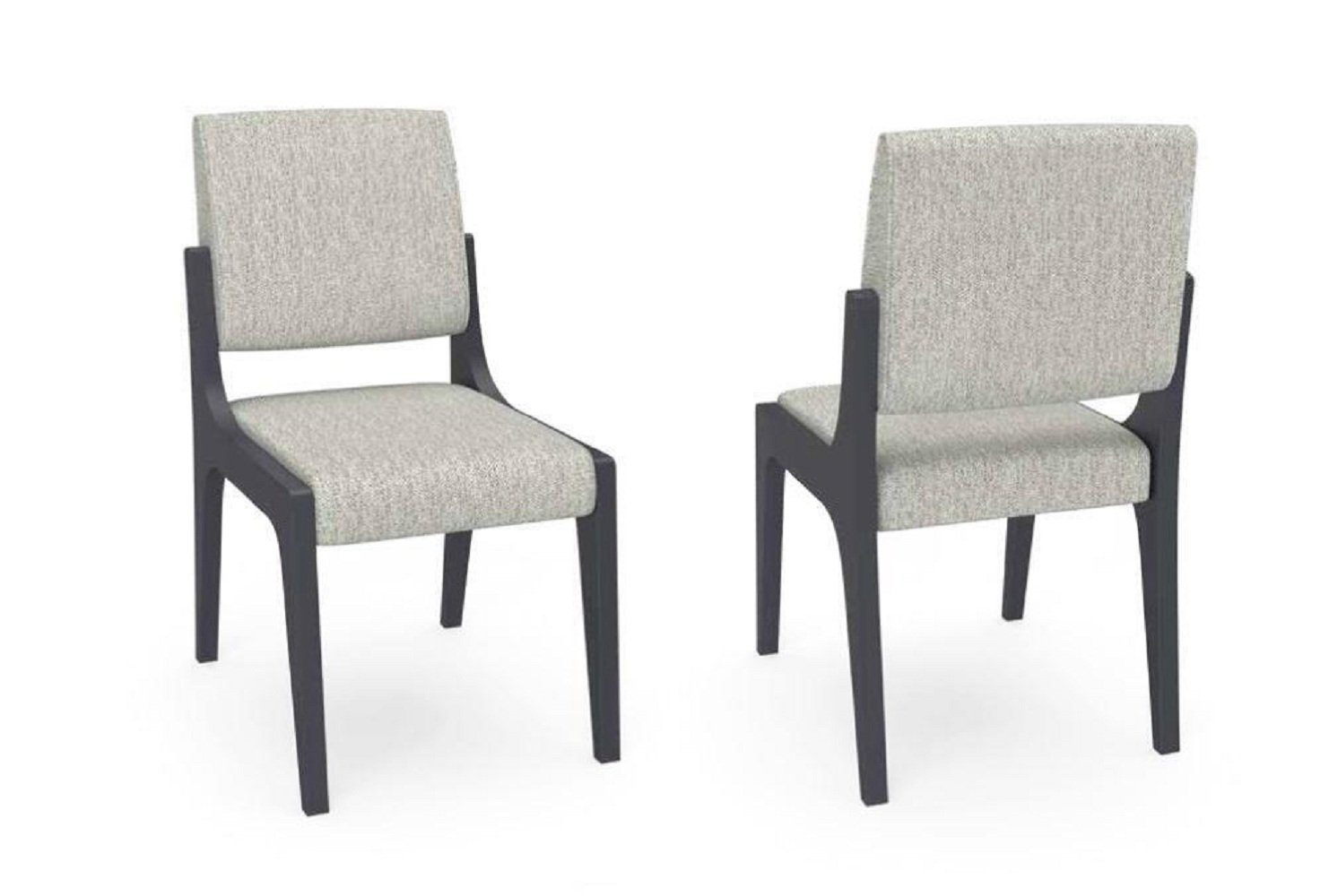 JVmoebel Elegantes Modern Stühle Design Esszimmer Stuhl Stuhl Made Möbel St), Europa in Luxus (1 Grau
