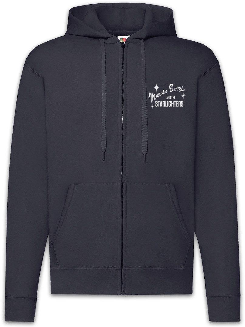 Sweatjacke Marvin Berry And The Starlighters Zipper Hoodie Back to the Zurück 80s