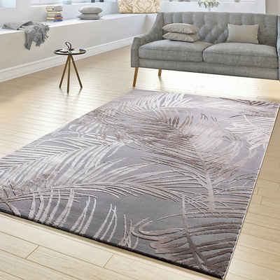Teppich Moderner Teppich Wohnzimmer Teppiche Hoch Tief, TT Home, Läufer, Höhe: 16 mm