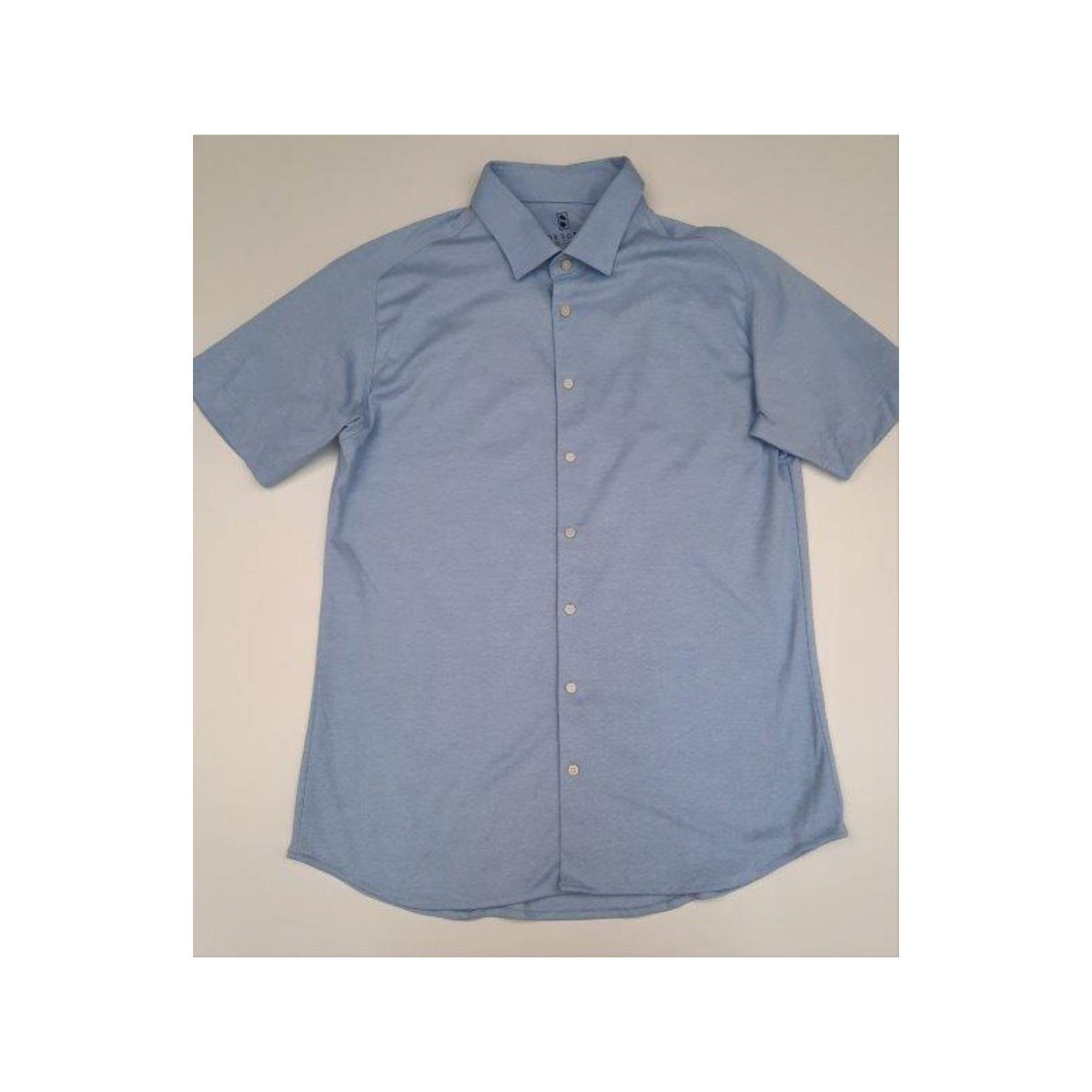 Desoto Kurzarmhemd hell-blau (1-tlg., keine Angabe)