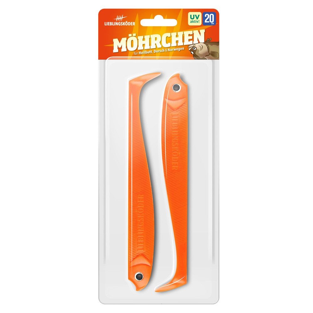 Kunstköder Lieblingsköder 20cm - 2 Gummifische