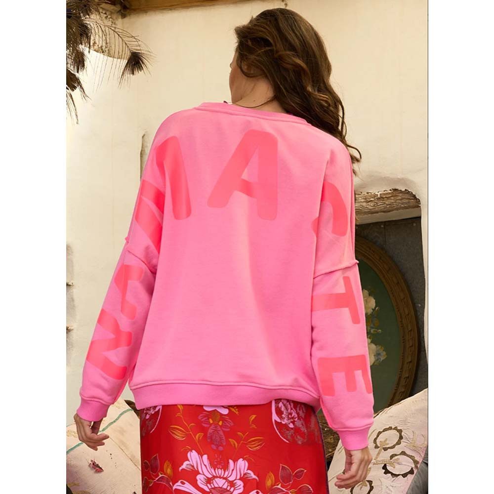 Miss Goodlife Sweatshirt Miss Goodlife Namaste Double Strass, MG13061, flas günstig online kaufen