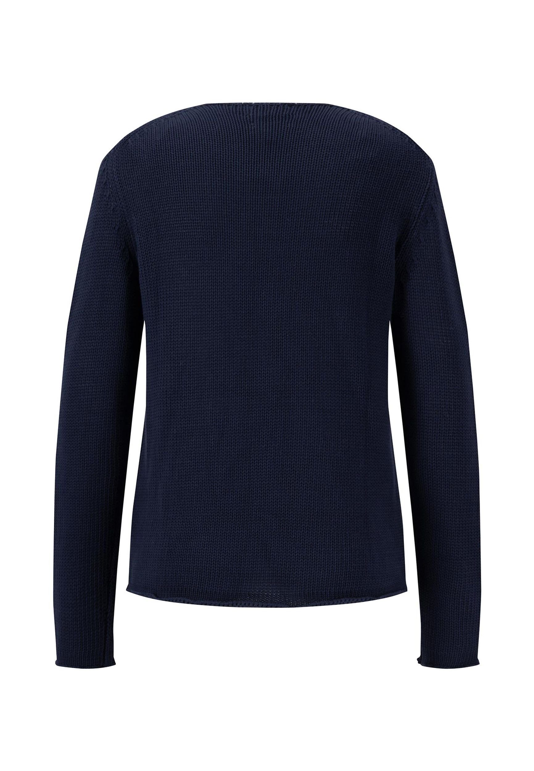 FYNCH-HATTON Kapuzenpullover PULLOVER O-NECK BASIC navy