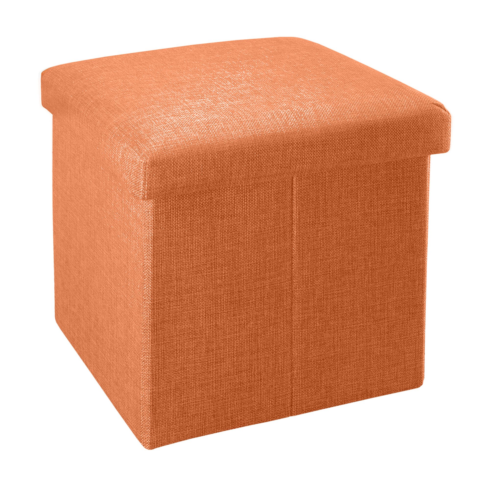 Intirilife Sitzhocker (Sitzwürfel mit Stauraum 38x38x38 günstig online kaufen