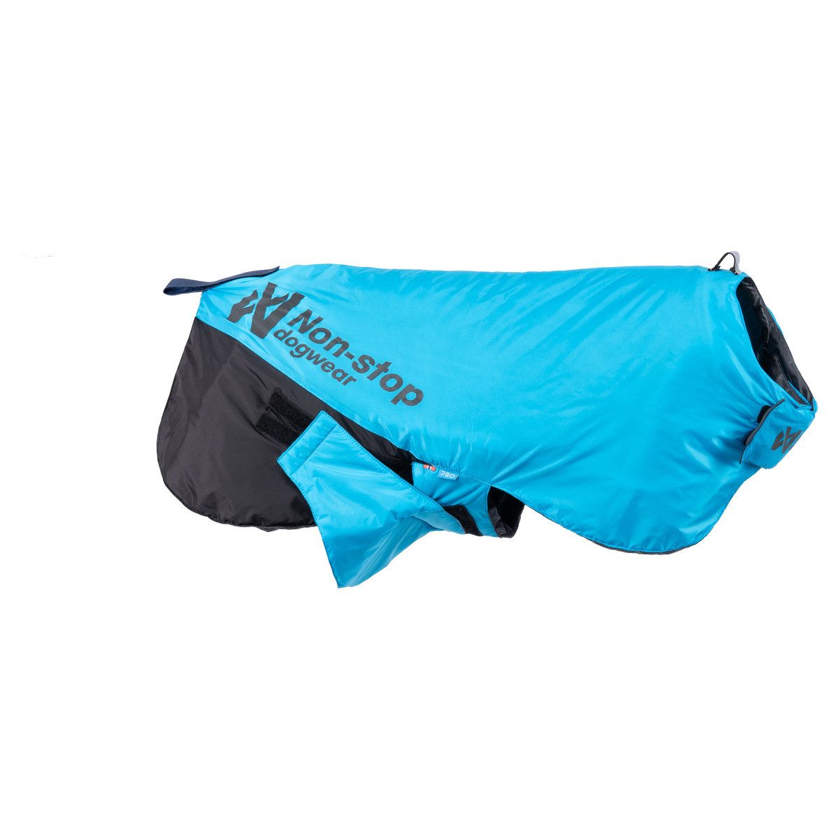 Non-stop dogwear Hundemantel Wintermantel Long Distance Light Jacket blau