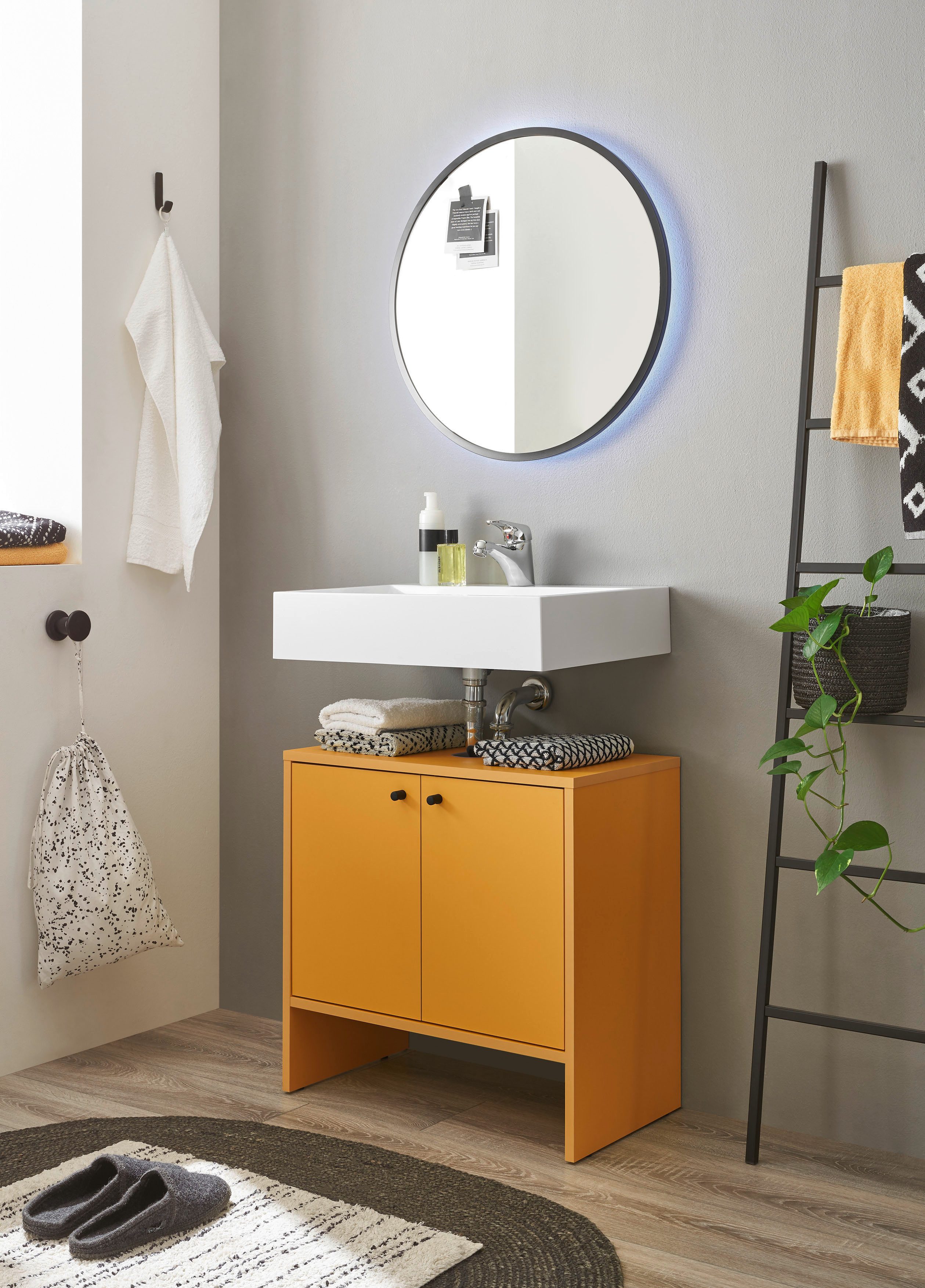 BASIC by Balculina Waschbeckenunterschrank Kairo (1-St) Moderne Farbauswahl günstig online kaufen