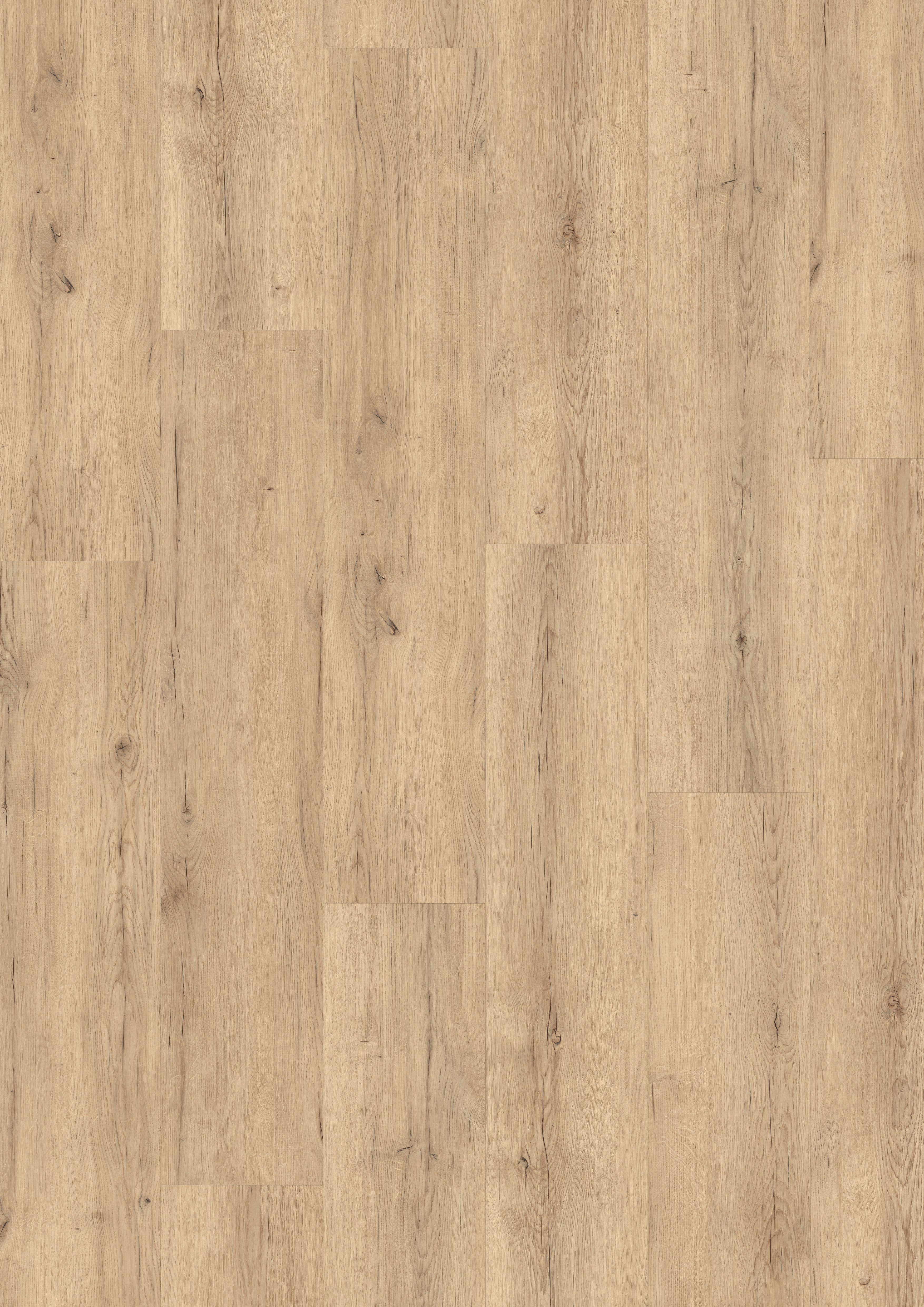 EGGER Vinylboden Aquadura+ EDF205 Savona Eiche sand(7,5mm; 2,543qm), Wasserbeständig, Holzbasierter elastischer Bodenbelag mit HDF Trägerplatte