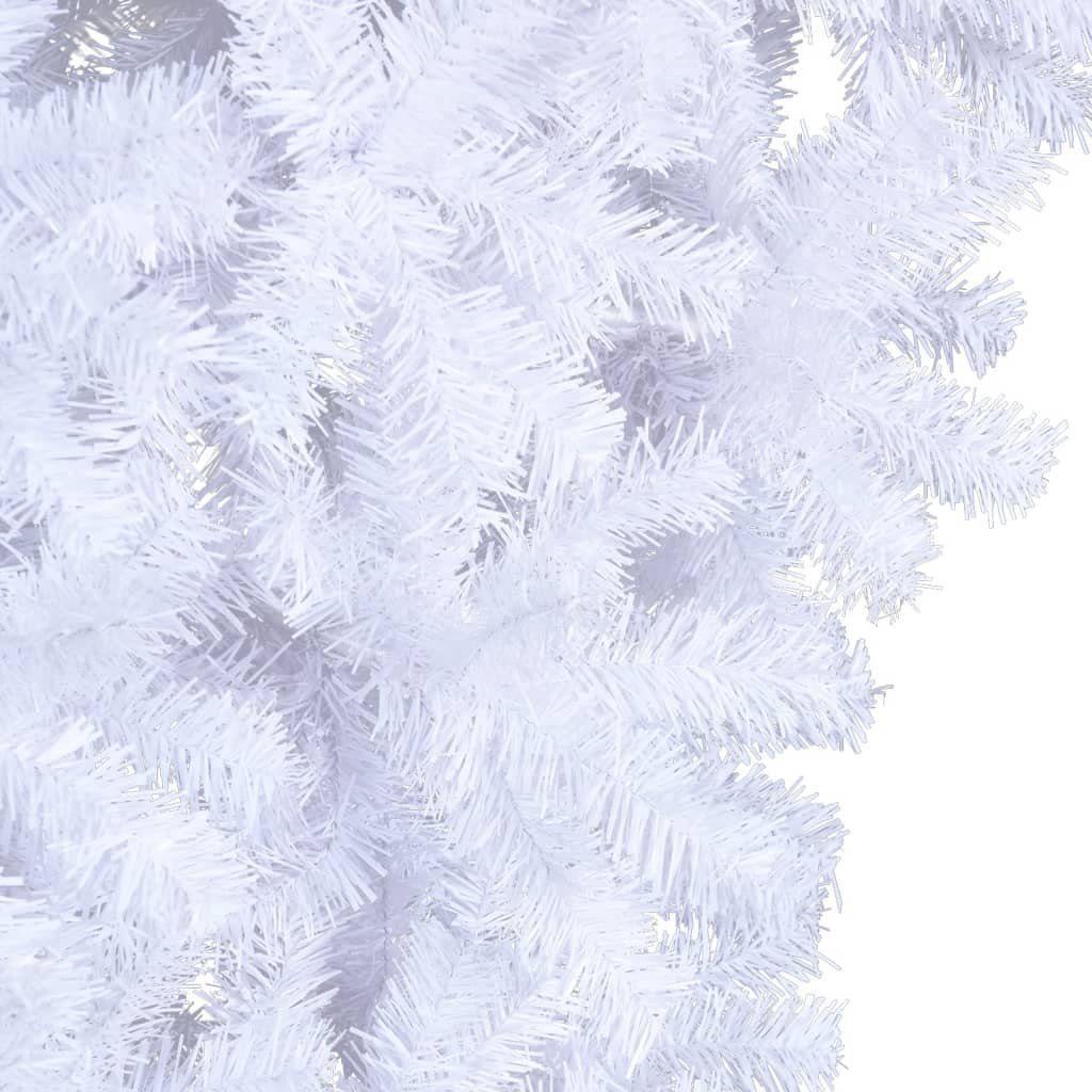cm Weihnachtsbaum mit Weihnachtsbaum Künstlicher Weiß Umgekehrt vidaXL Ständer Künstlicher 120