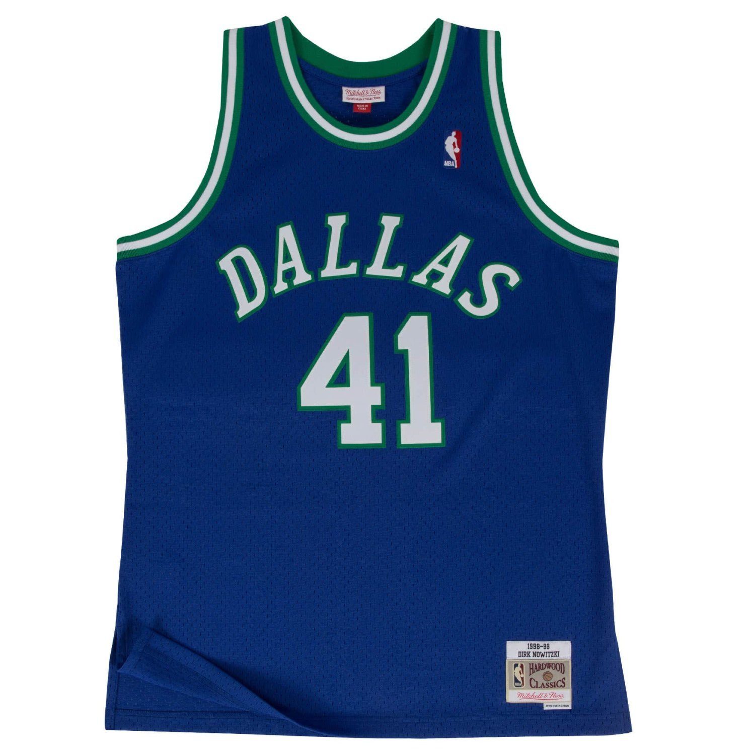 Mitchell & Ness Basketballtrikot Swingman Jersey Dallas Mavericks 199899 Dirk Nowi