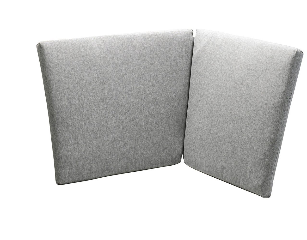 sieger Rückenkissen Malaga, in Grau, Kunstfasergewebe - 134x4x49cm (BxHxT)