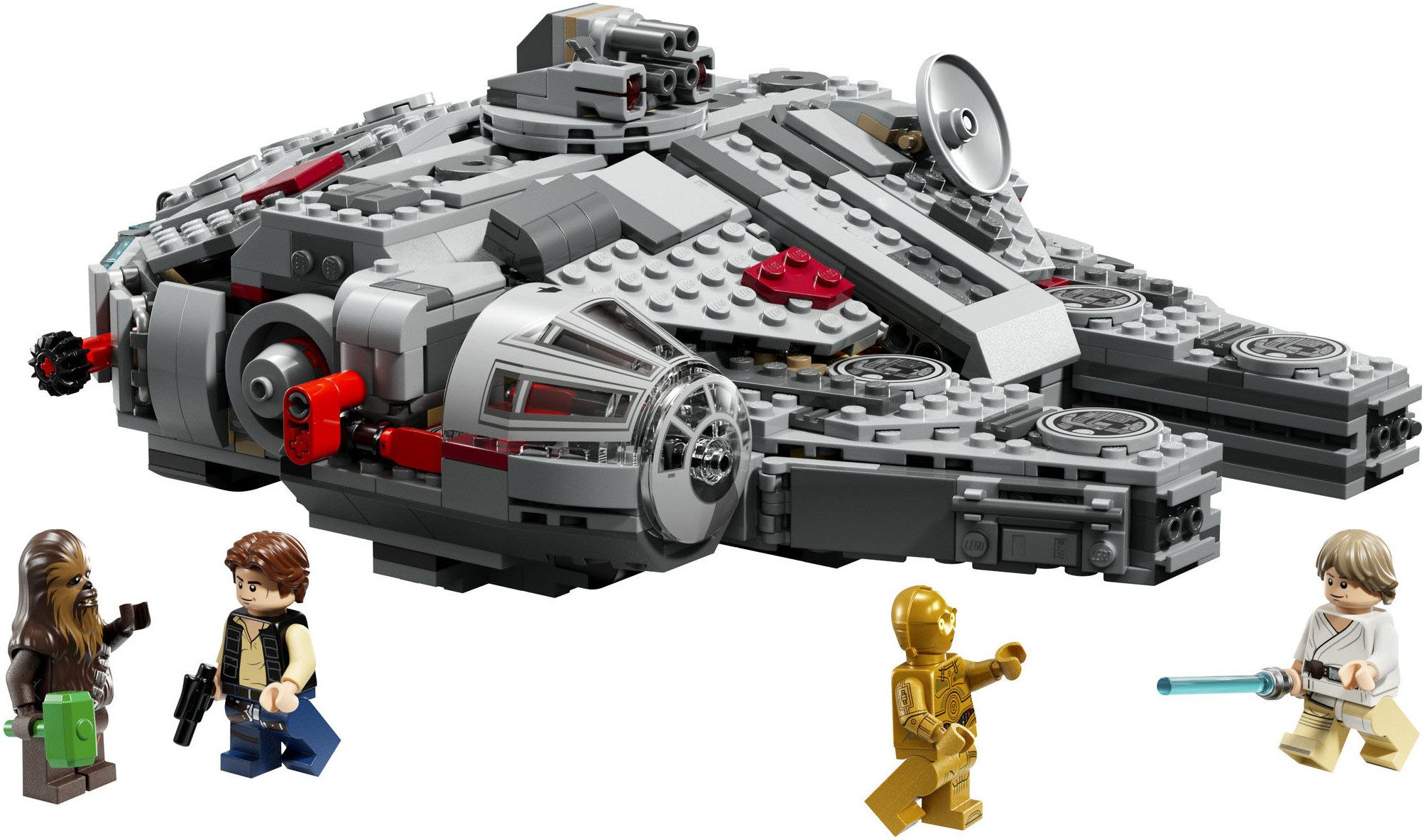 LEGO® SMART Play: Millennium Falke (75426), LEGO Star Wars ™ Konstruktionsspielsteine, (885 St), Mit SMART Brick kombatibel (nicht im Lieferumfang enthalten)