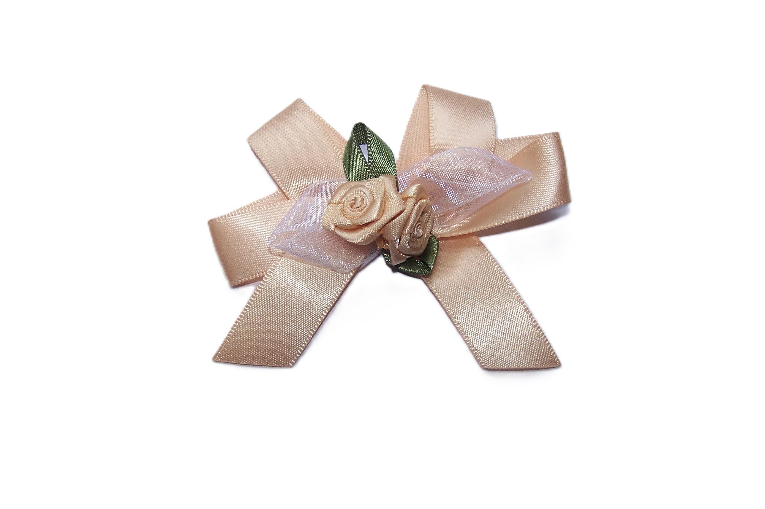 Schleifenparadies Geschenkpapier elegante festliche Rosenschleife, Schleife für Hochzeit, Weihnachten, (4St), festlich, elegant, robust, wiederverwendbar