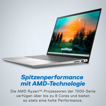 Dell Fingerabdruckleser Notebook (AMD Ryzen 7 7730U, Radeon Graphics, 1000 GB SSD, 16GB RAM,FHD, Privatsphärenschutz und intelligente Mikrofontechnologie)