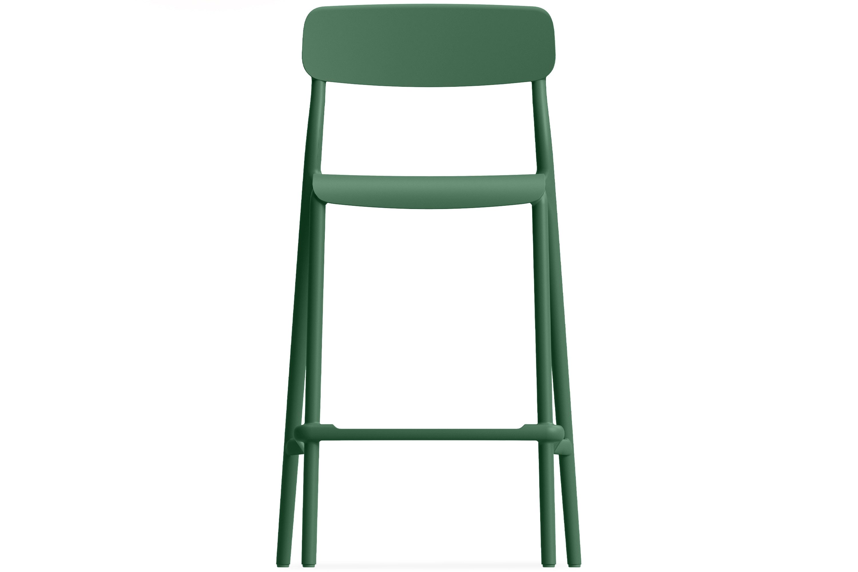 KONSIMO® Barhocker Garten Barhocker GALIO, hergestellt in der EU, Outdoor Barhocker (Gestell aus hochwertigem Kunststoff (Polypropylen mit Glasfaser), 2 St., 2 Hocker im Set), Modern, Stapelbar, witterungsbeständiges Material