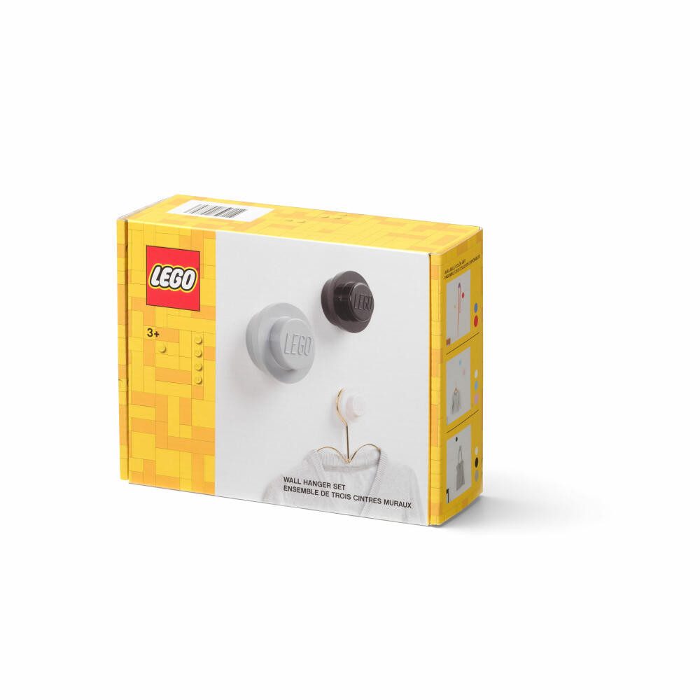 NHG Garderobenhaken LEGO 3-tlg. WSG