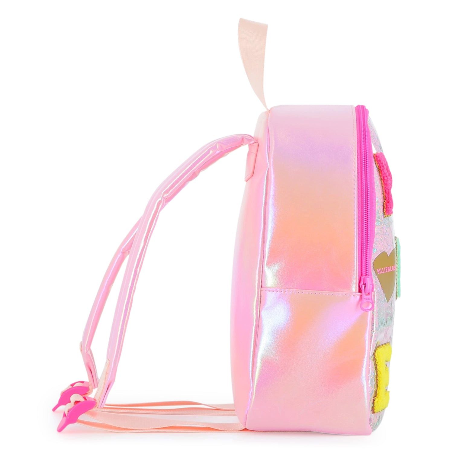 Billieblush Kinderrucksack BILLIEBLUSH Rucksack klein POWER Mehrfarbig mit Glitzer & Pailletten