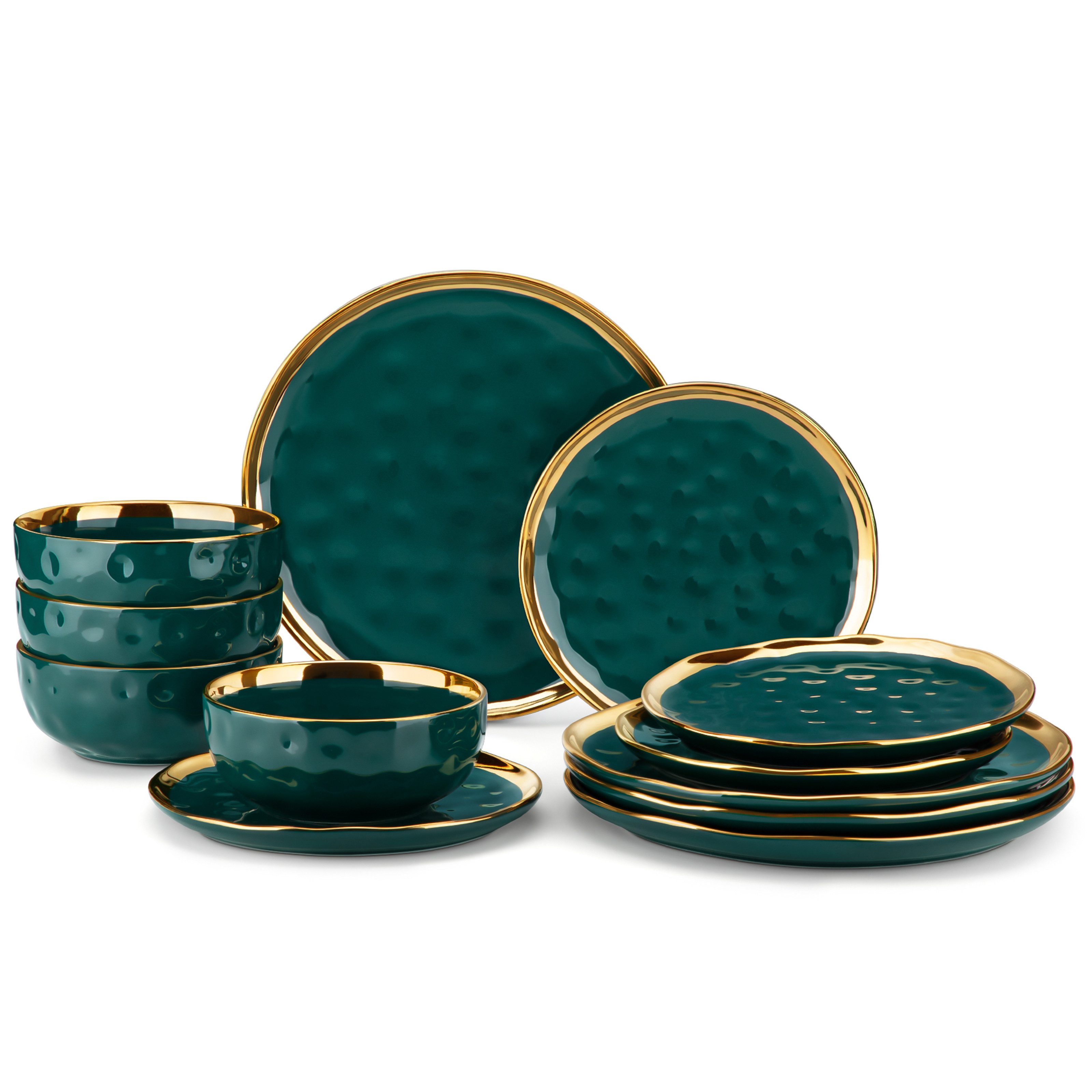 vancasso Geschirr-Set SWEET, Tafelservice für 4, Porzellan (12-tlg), 4 Personen, Porzellan