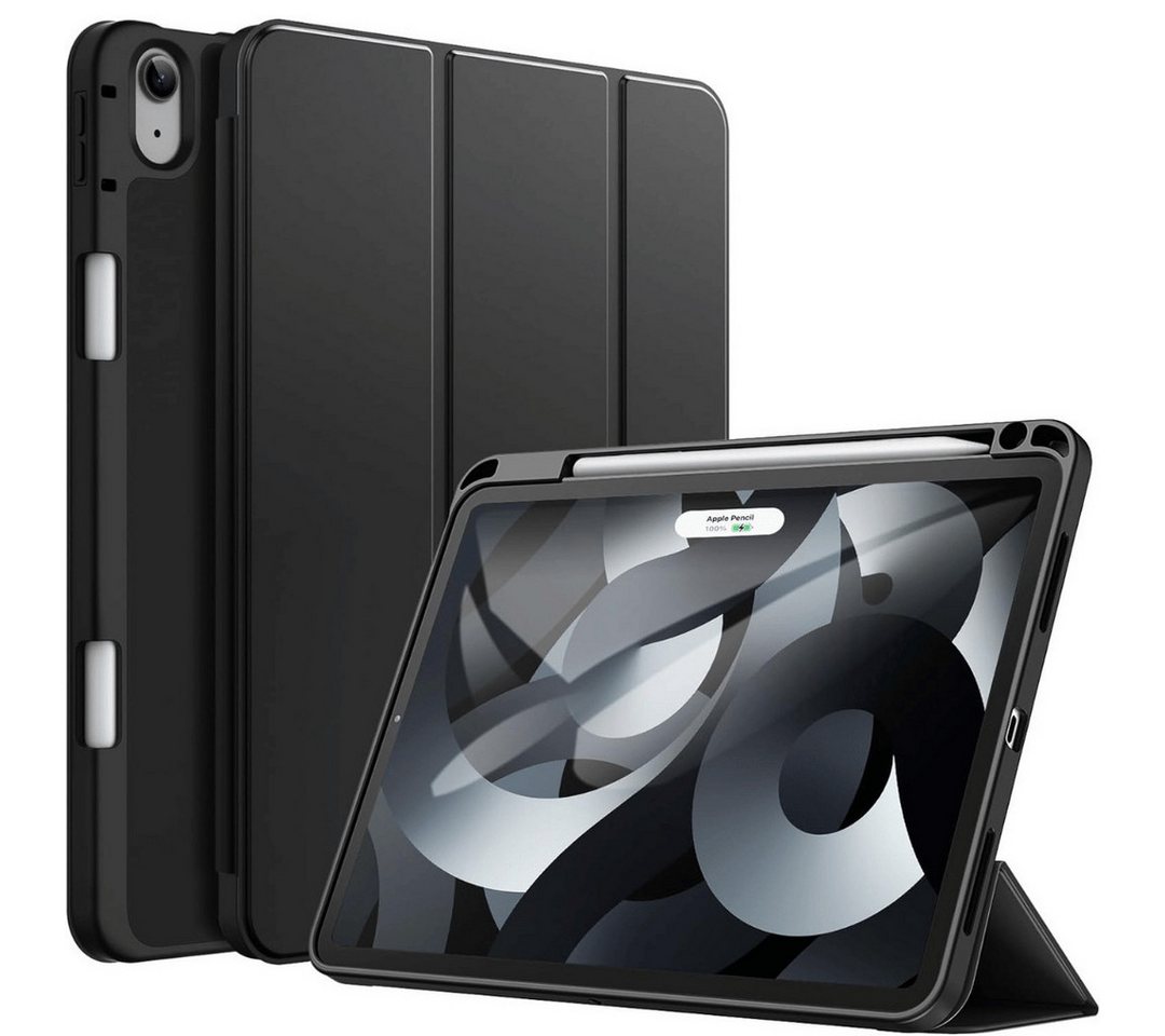 SmartUP Tablet-Hülle für iPad Air 13 Zoll M4 2026 / M3 2025 / M2 2024, 6.Gen.- 8.Gen. Case 13 Zoll, integrierte Standfunktion, integrierter Stifthalter