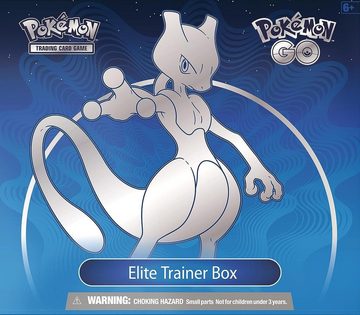 POKÉMON Sammelkarte Pokemon Go Elite Trainer Box (inklusive Mewtwo Promokarte)- Englisch