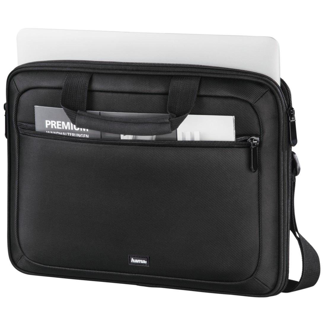 Hama Laptoptasche Laptop-Tasche "Nizza", bis 36 (14,1), Schwarz cm