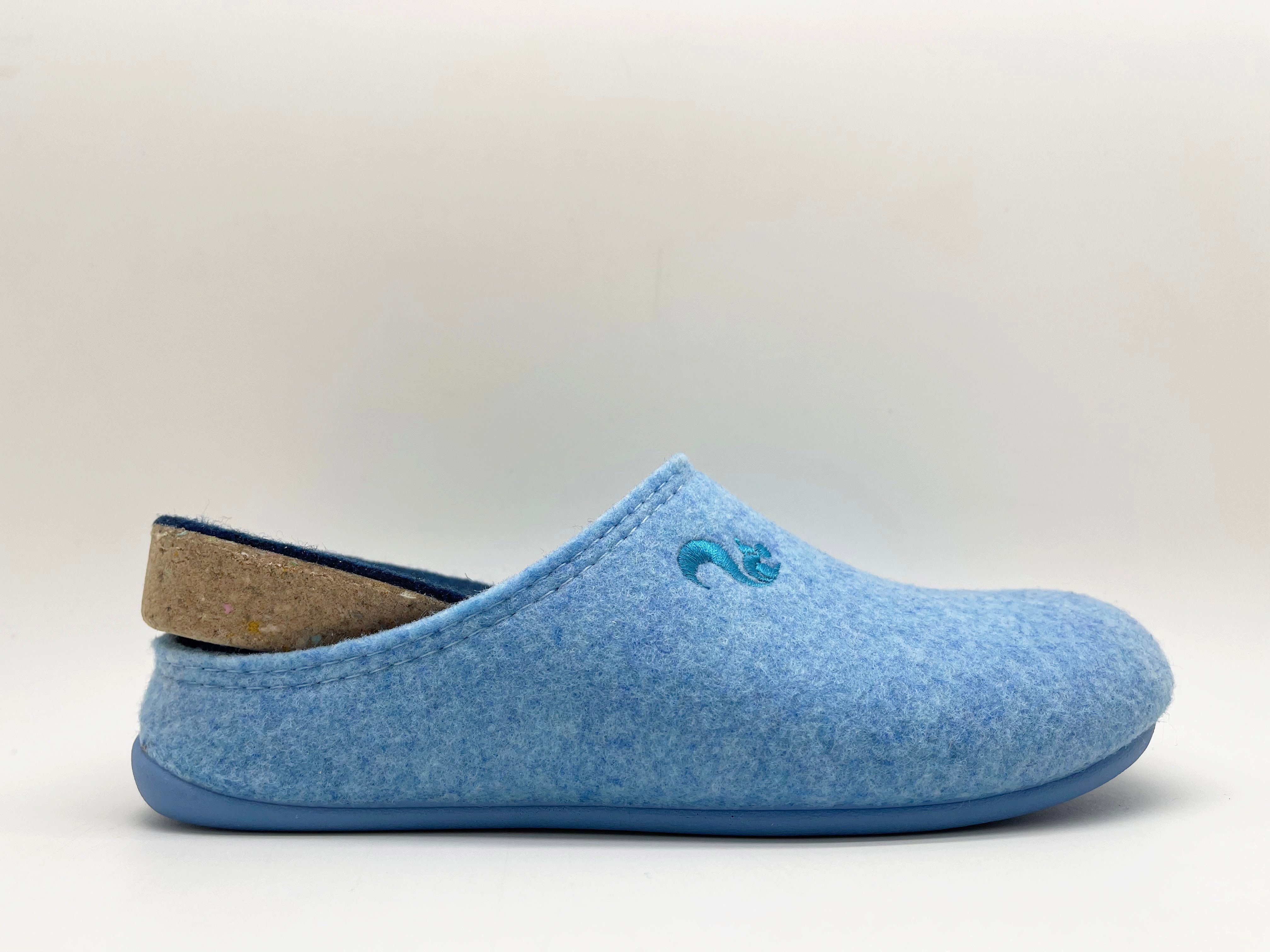 Slipper blue 1856 PET Slipper Recycled Vegan light thies