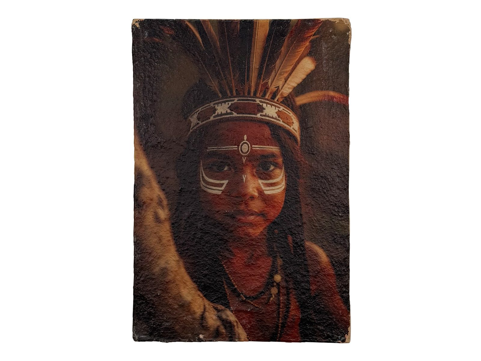 massivum Wandbild Papiermache 60x90 - Roots of Tradition, Wanddeko Ethno Stil