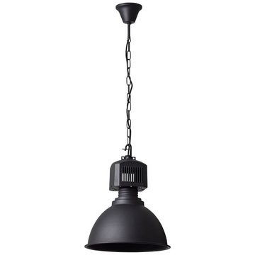 Brilliant Pendelleuchte Blake, Lampe Blake Pendelleuchte 39cm schwarz 1x A60, E27, 60W, geeignet fü