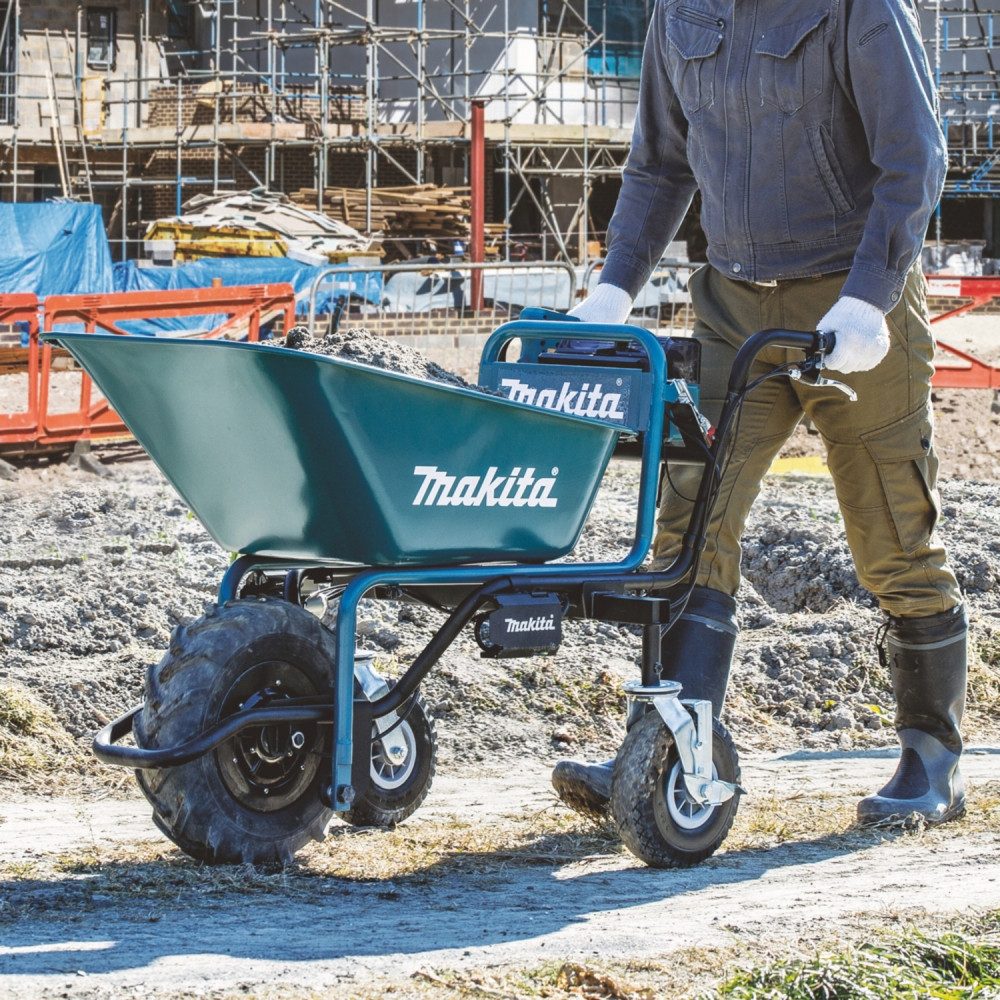 Makita Akku-Motorsense DCU180Z - Akku-Motorschubkarre - blau/schwarz